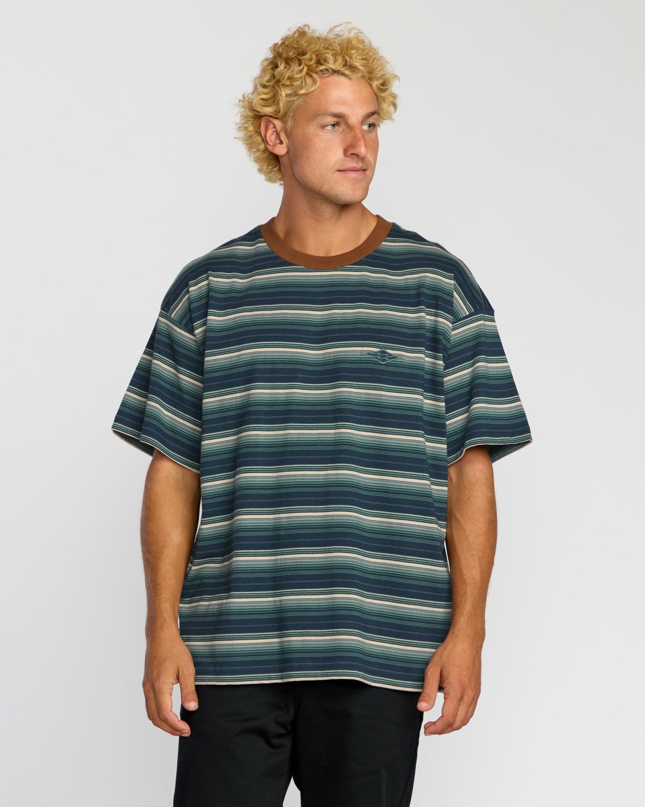 Baxter Short Sleeve T-Shirt | Midnight Blue Billabong