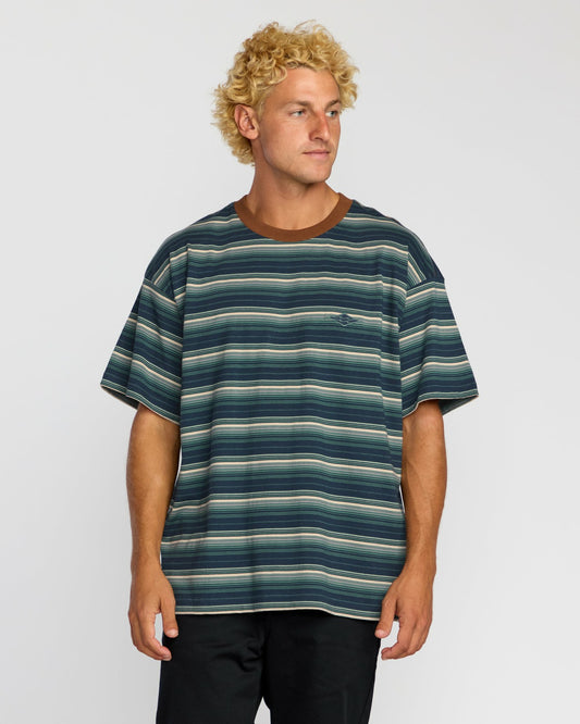 Baxter Short Sleeve T-Shirt | Midnight Blue Billabong