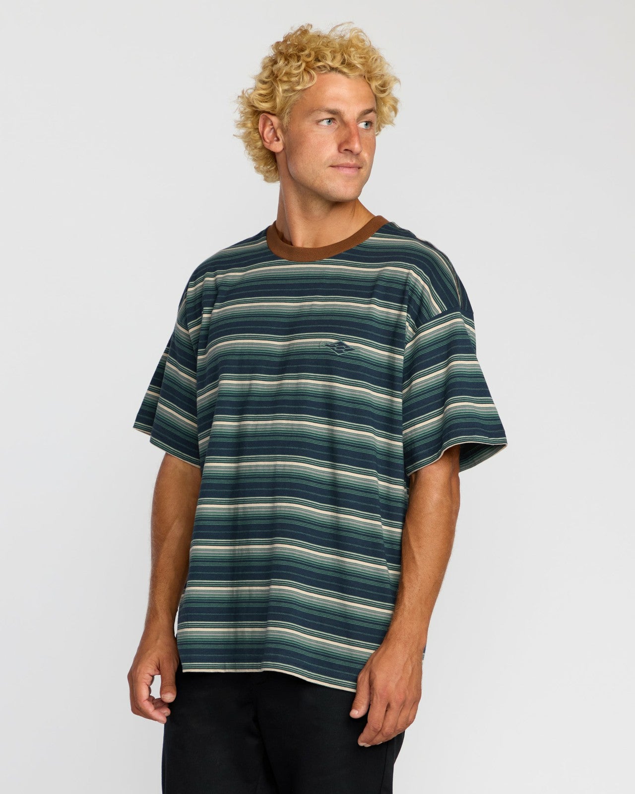 Baxter Short Sleeve T-Shirt | Midnight Blue Billabong
