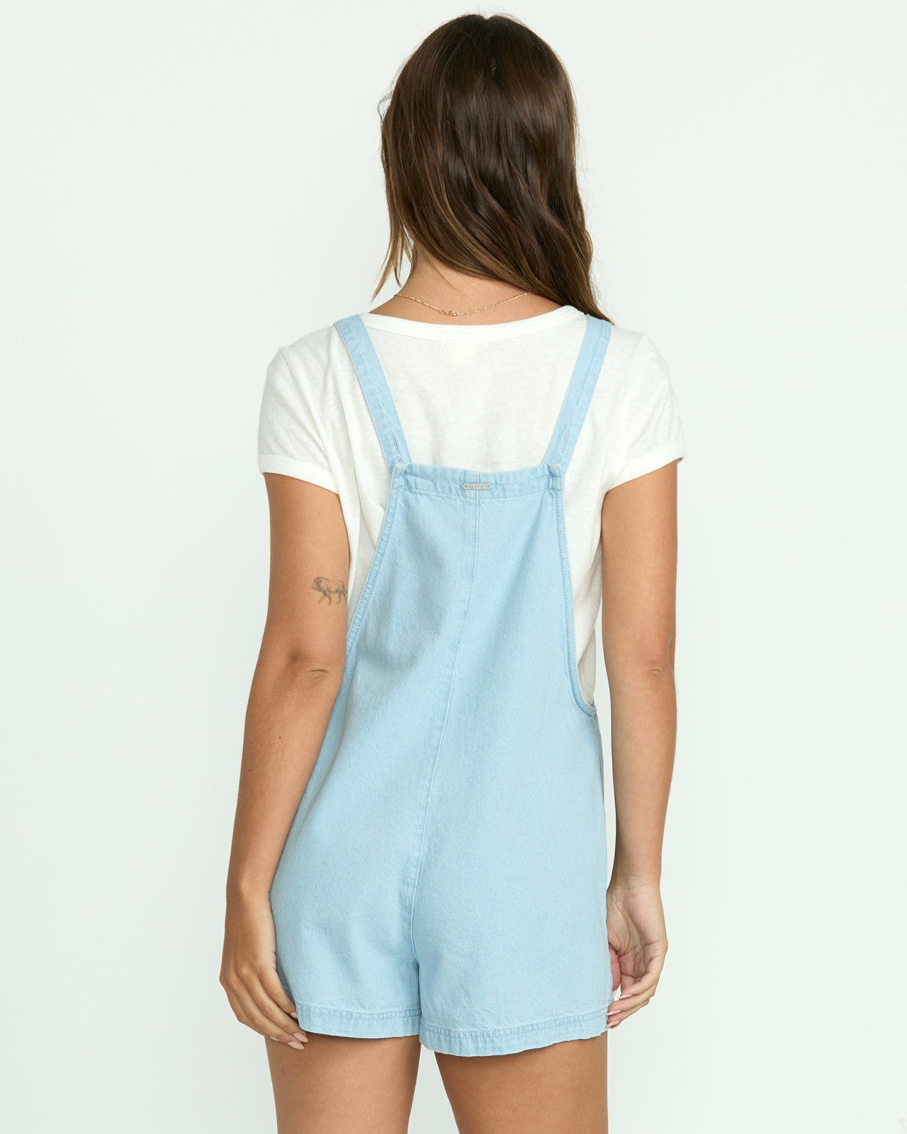 Beach Crush Denim Shortalls | Salt Blue Billabong