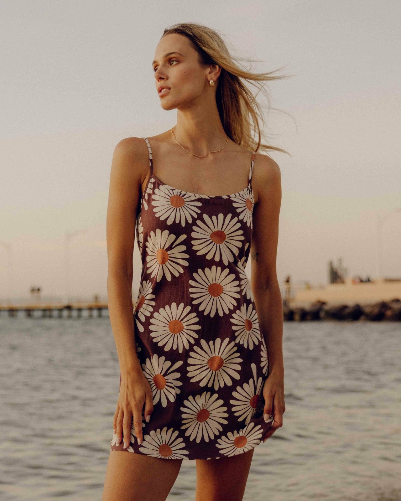 Beach Haze Dress | Espresso Billabong