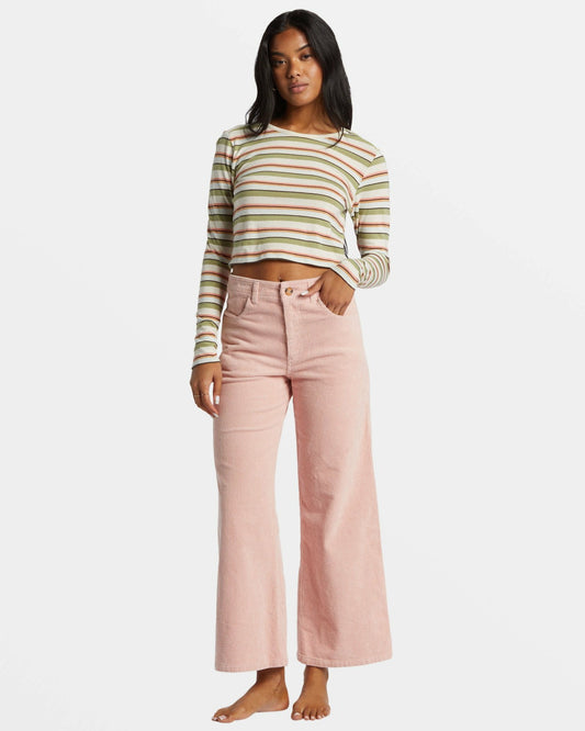 Be Free Corduroy Pants | Dusty Peach Billabong
