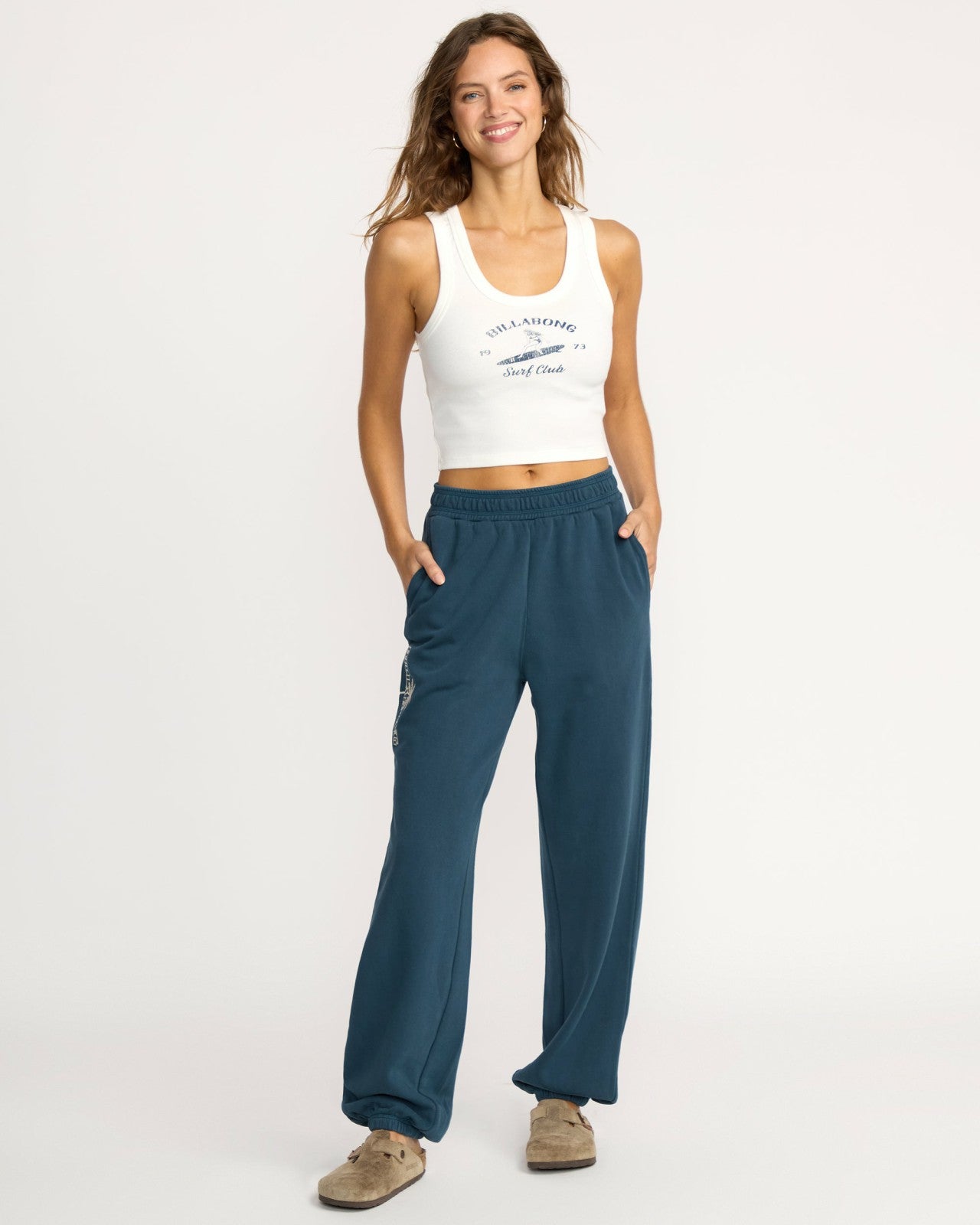 Best Wishes Fleece Pants | Navy Billabong