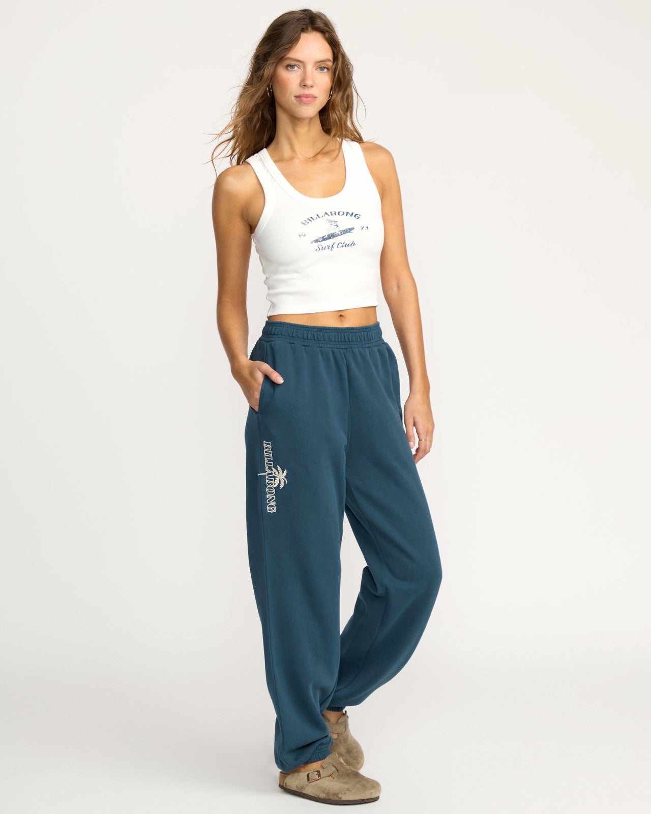 Best Wishes Fleece Pants | Navy Billabong