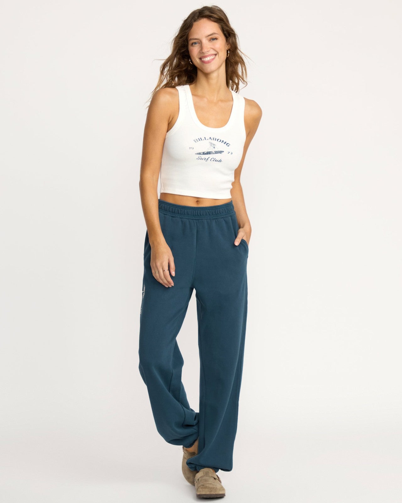 Best Wishes Fleece Pants | Navy Billabong