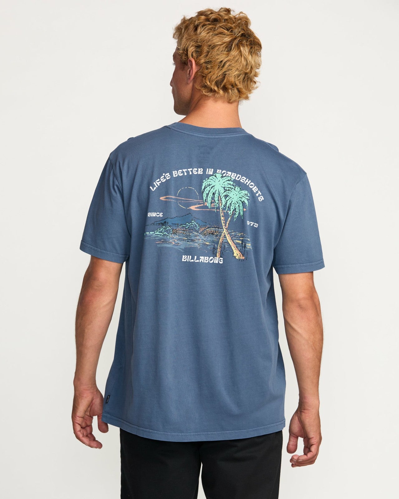 Better Premium Wave Wash Tee | Deep Blue Billabong