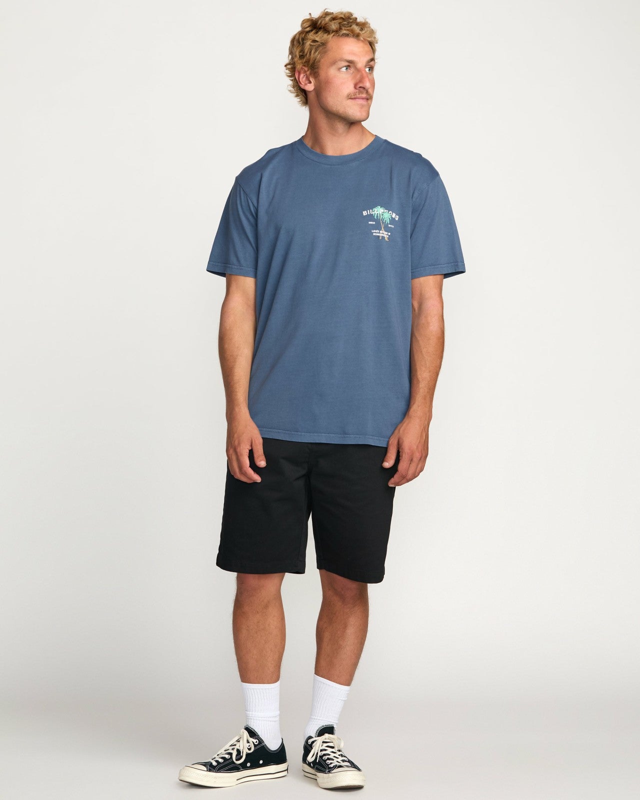 Better Premium Wave Wash Tee | Deep Blue Billabong