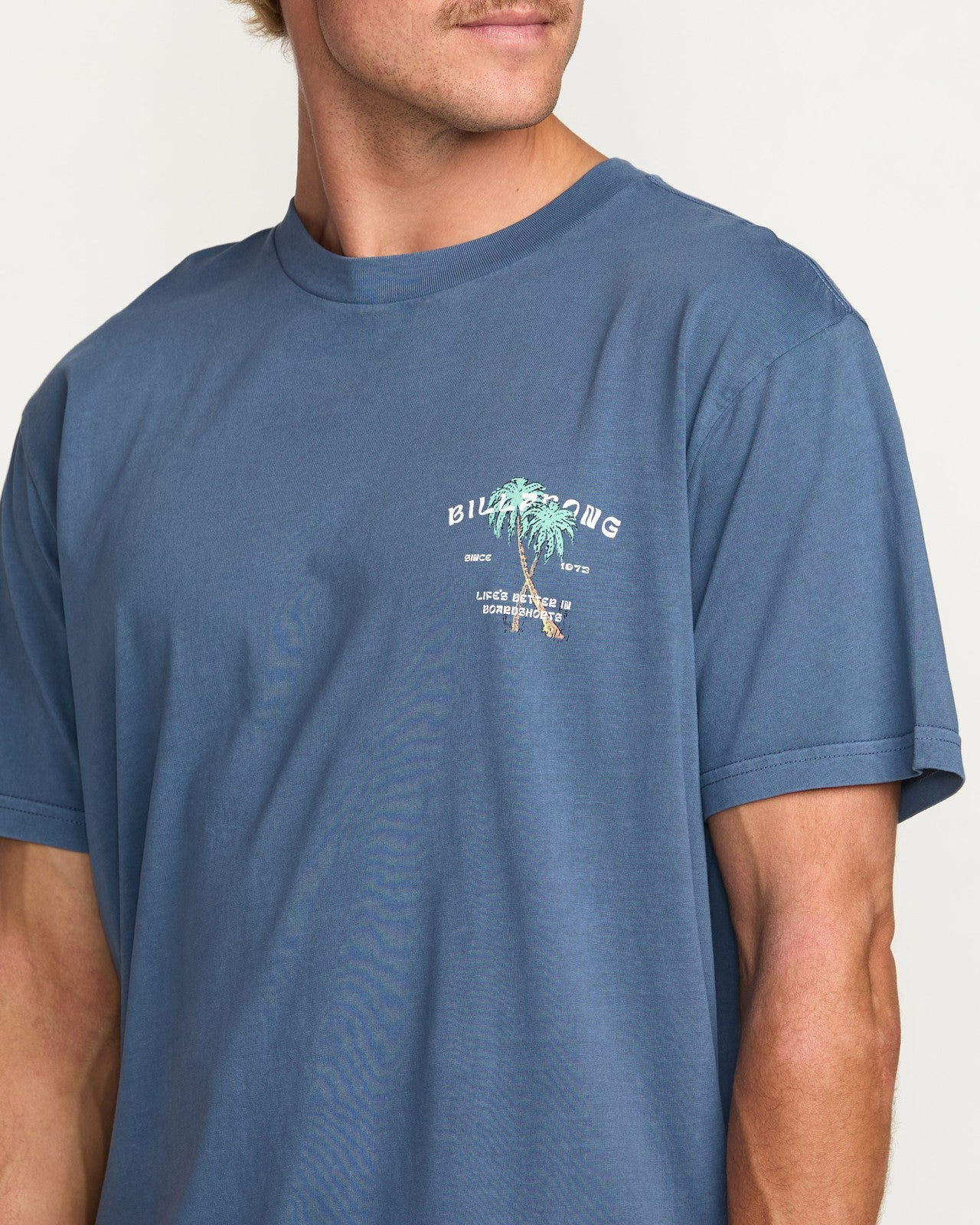Better Premium Wave Wash Tee | Deep Blue Billabong