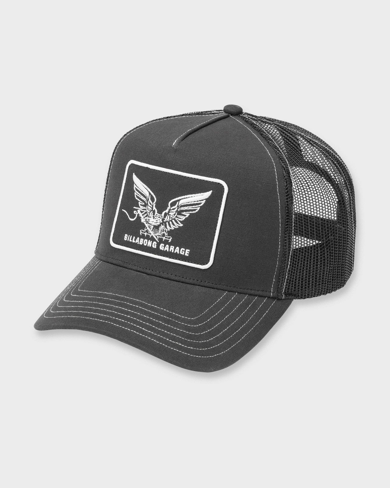 Bird Of Prey Garage Trucker Hat | Black Billabong