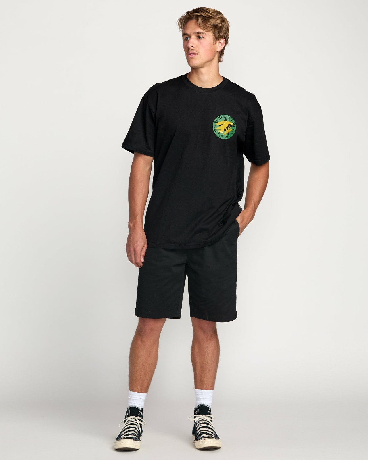 Billabong x Mami Wata Black Star Regular Tee | Black Billabong