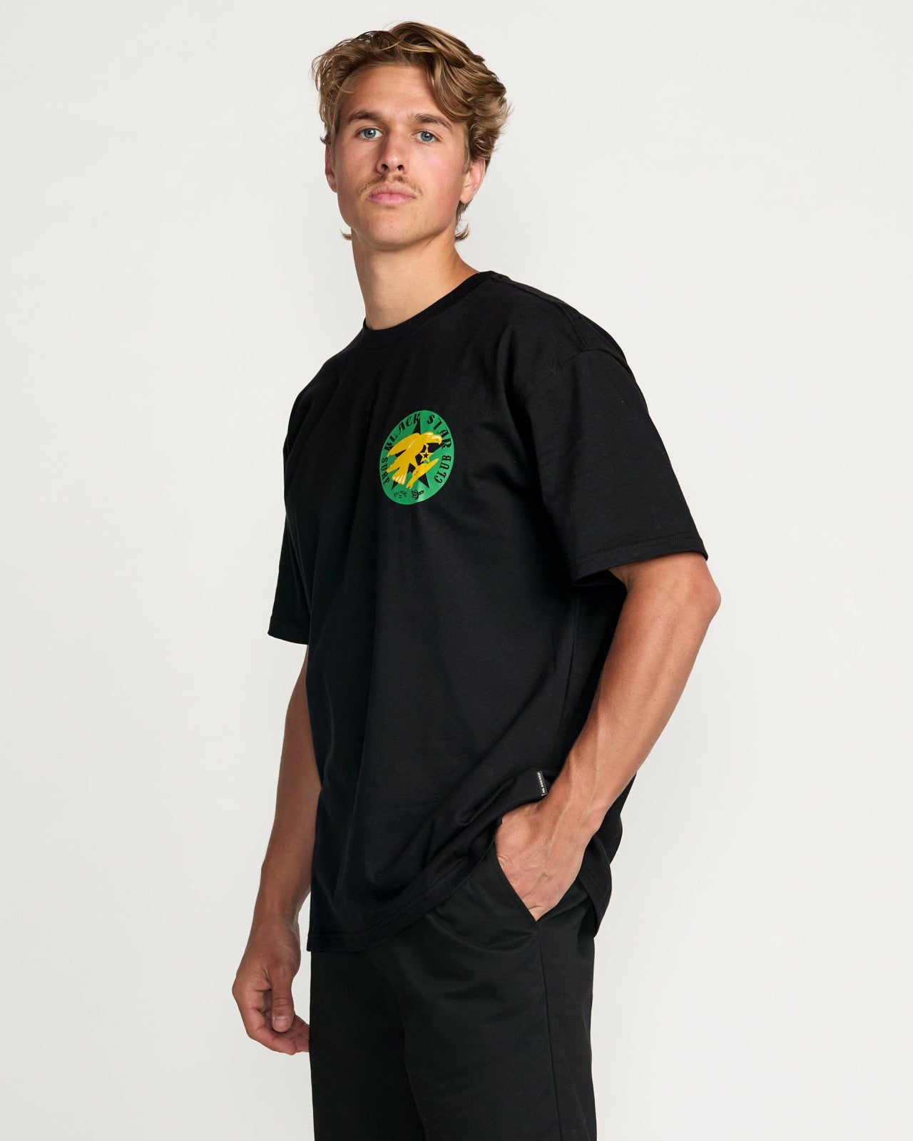 Billabong x Mami Wata Black Star Regular Tee | Black Billabong