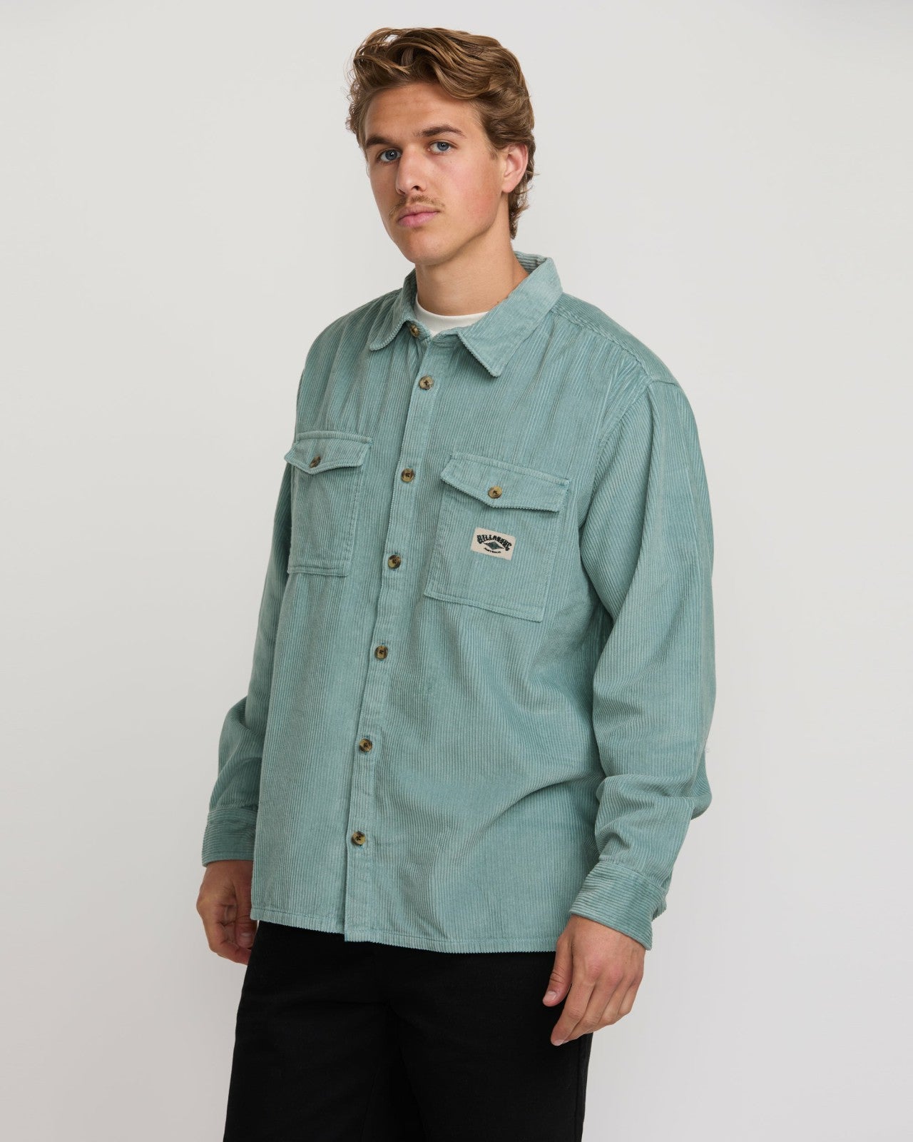 Bong Days Long Sleeve Shirt | Washed Blue Billabong