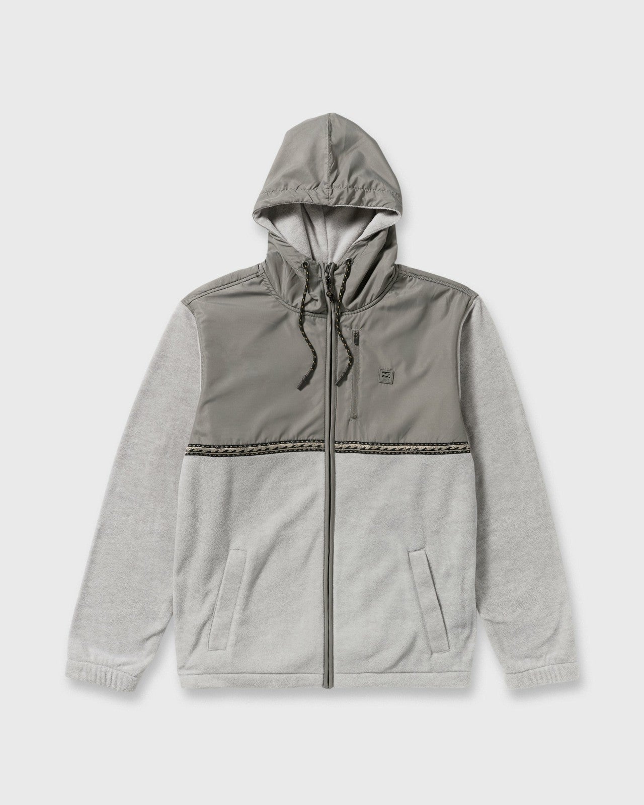 Boundary Lite Zip Sweatshirt | Gray Heather Billabong