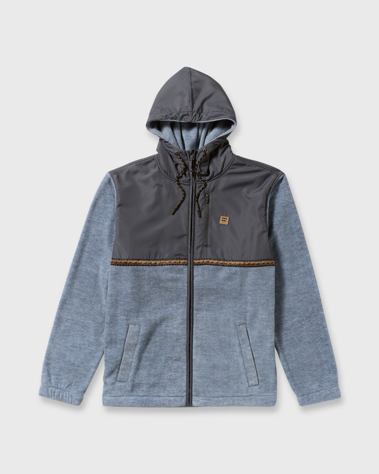 Boundary Lite Zip Sweatshirt | Steel Blue Billabong