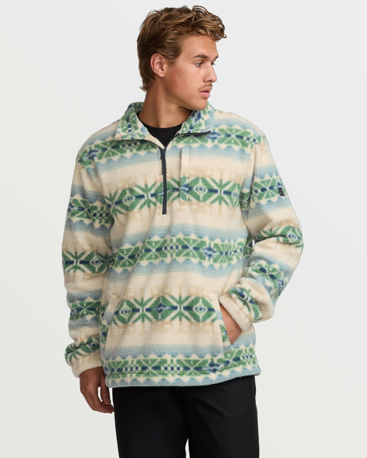 Boundary Mock Sweatshirt | Chino Billabong