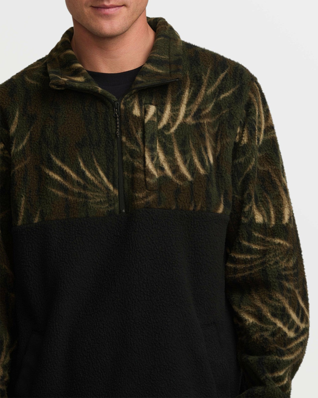 Boundary Mock Sweatshirt | Camo Billabong