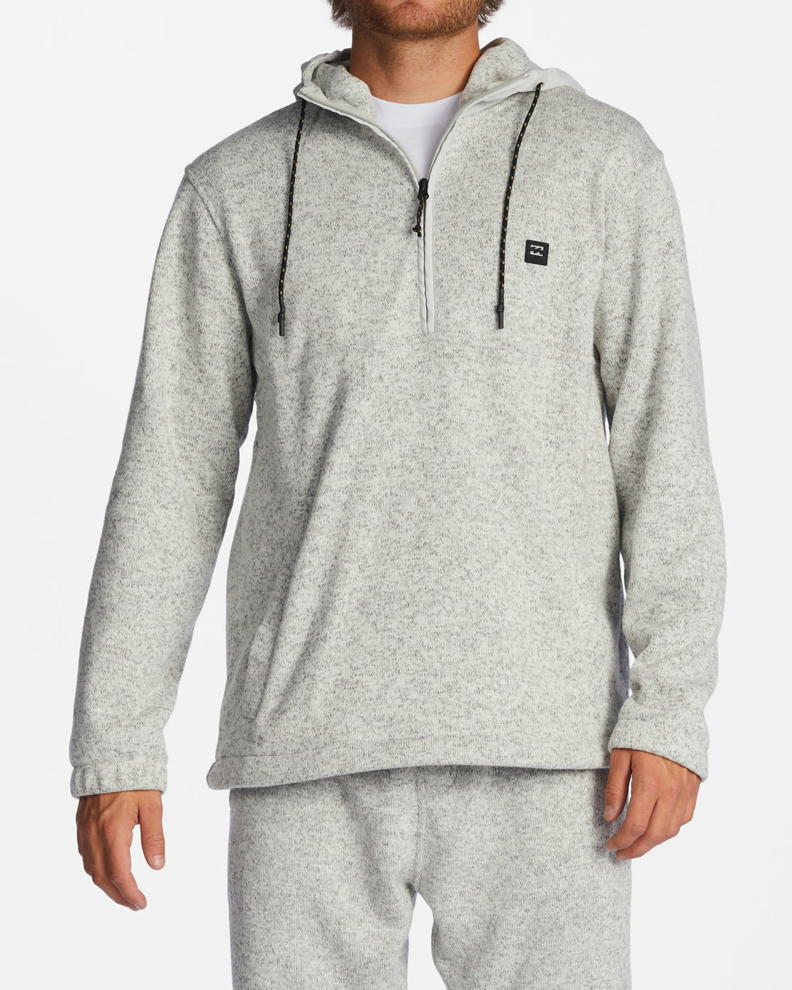 A/Div Boundary Hooded Half-Zip Pullover | Gray Heather Billabong