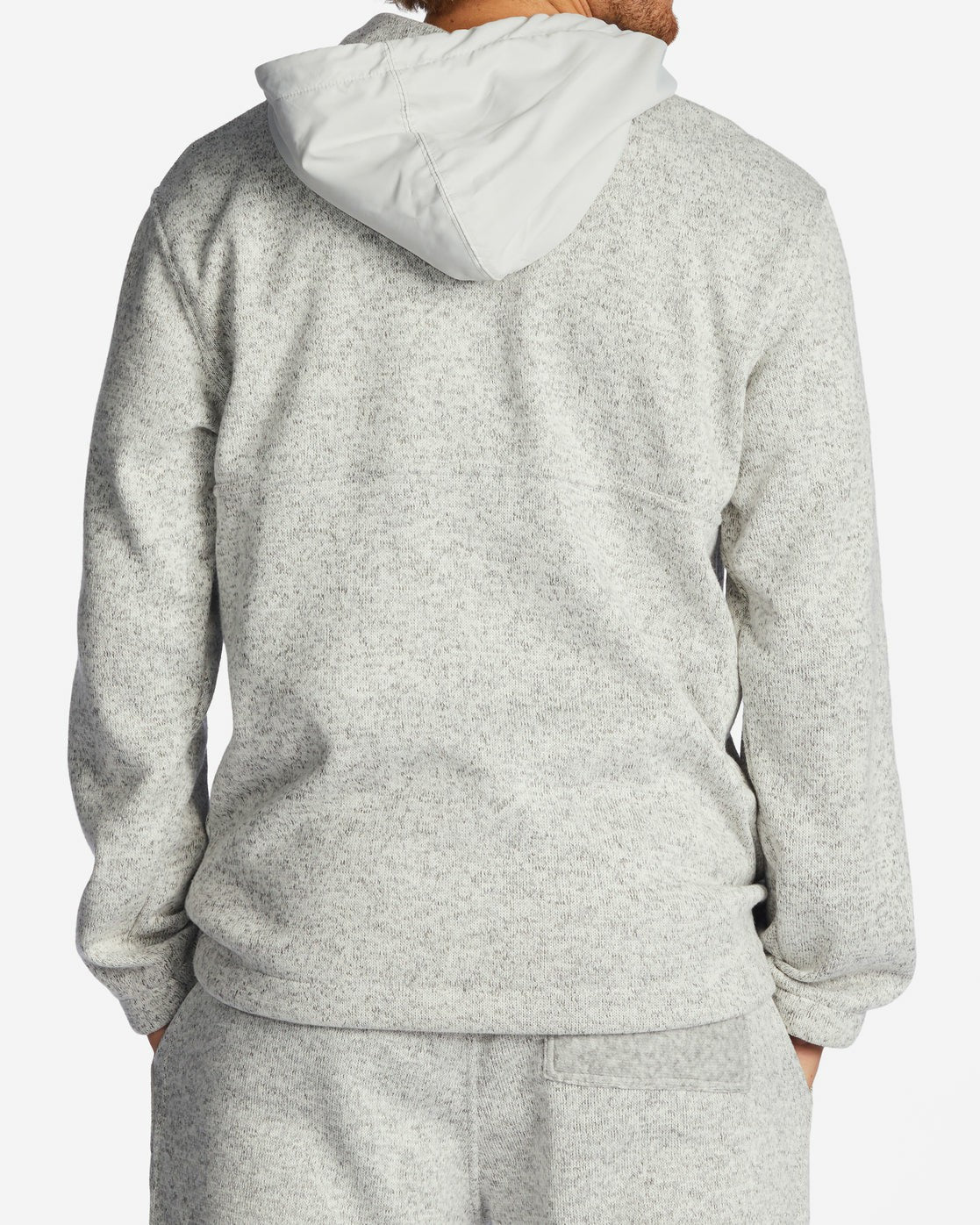 A/Div Boundary Hooded Half-Zip Pullover | Gray Heather Billabong