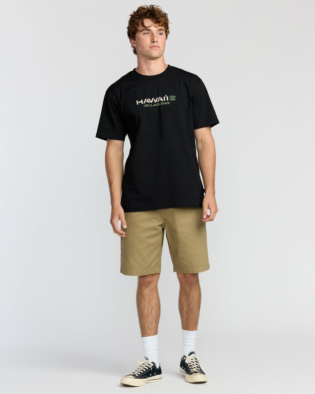 Bracket Hi Regular Short Sleeve T-Shirt | Black Billabong