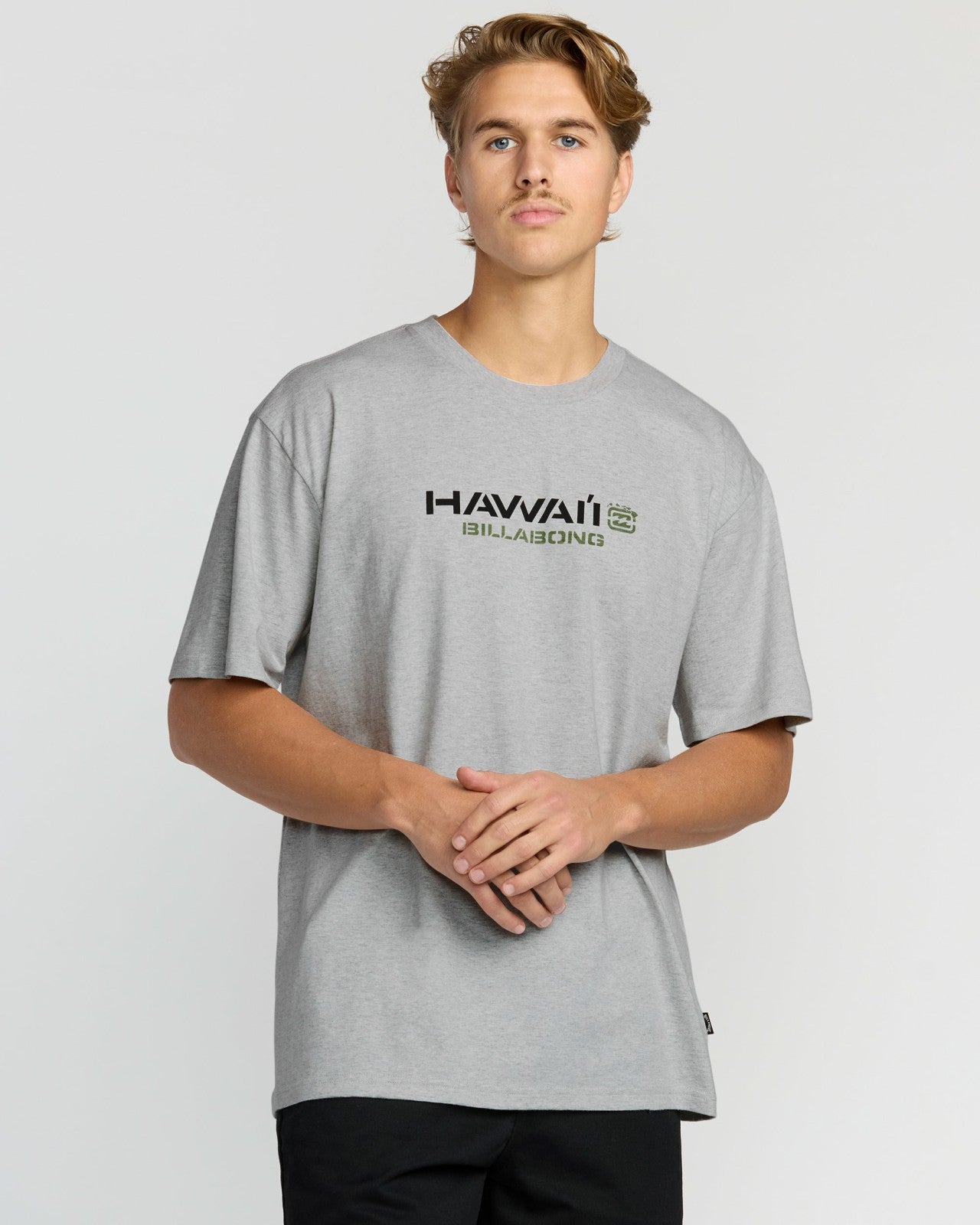 Bracket Hi Regular Short Sleeve T-Shirt | Heather Grey Billabong