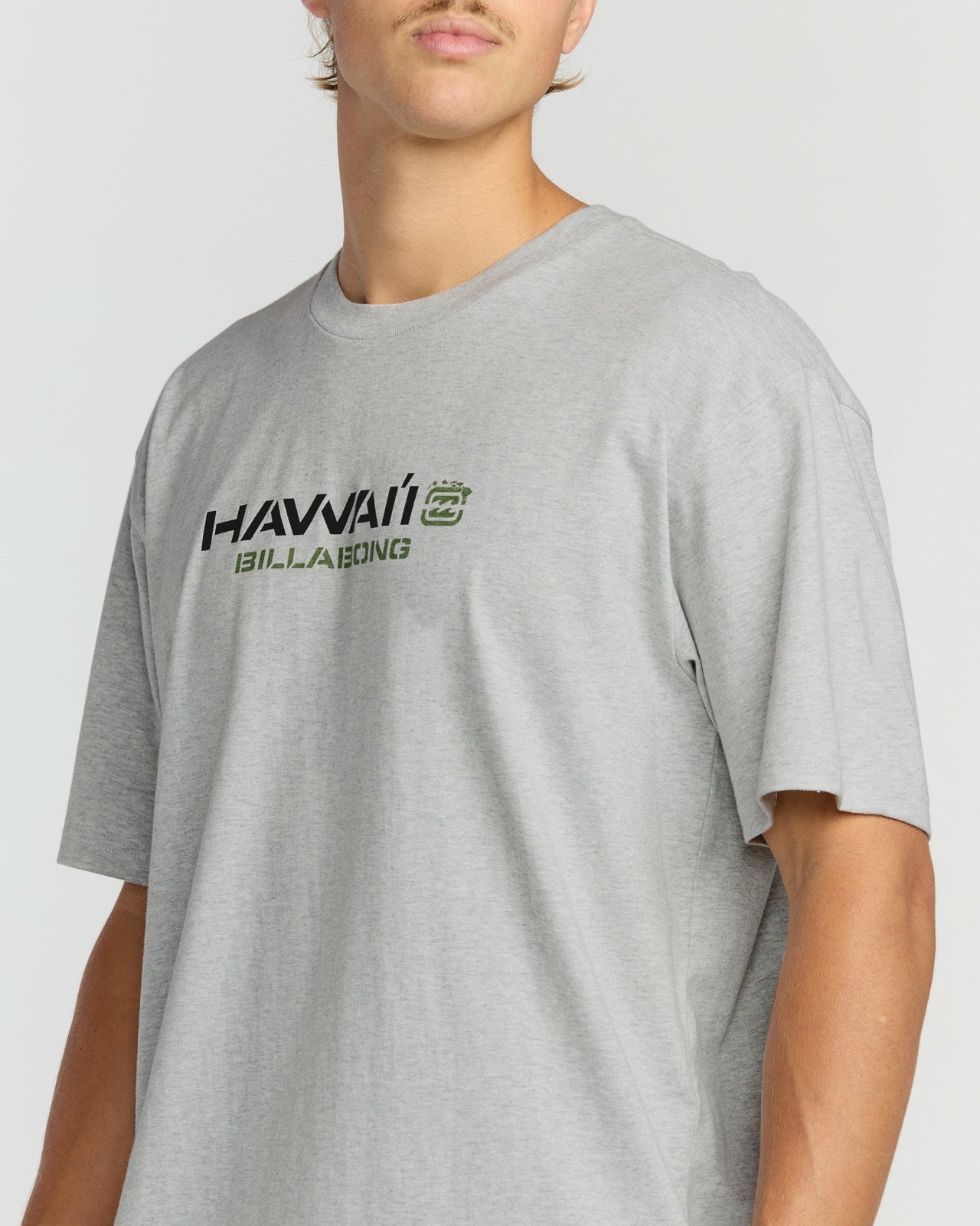 Bracket Hi Regular Short Sleeve T-Shirt | Heather Grey Billabong