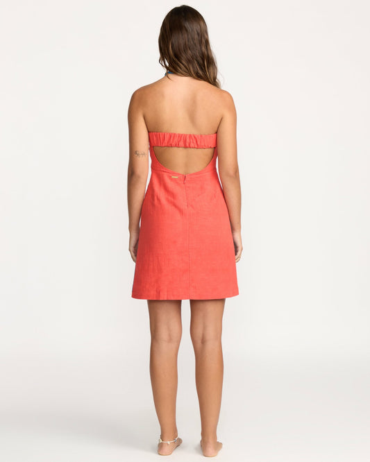 Bright Bloom Placket Dress | Hibiscus Billabong