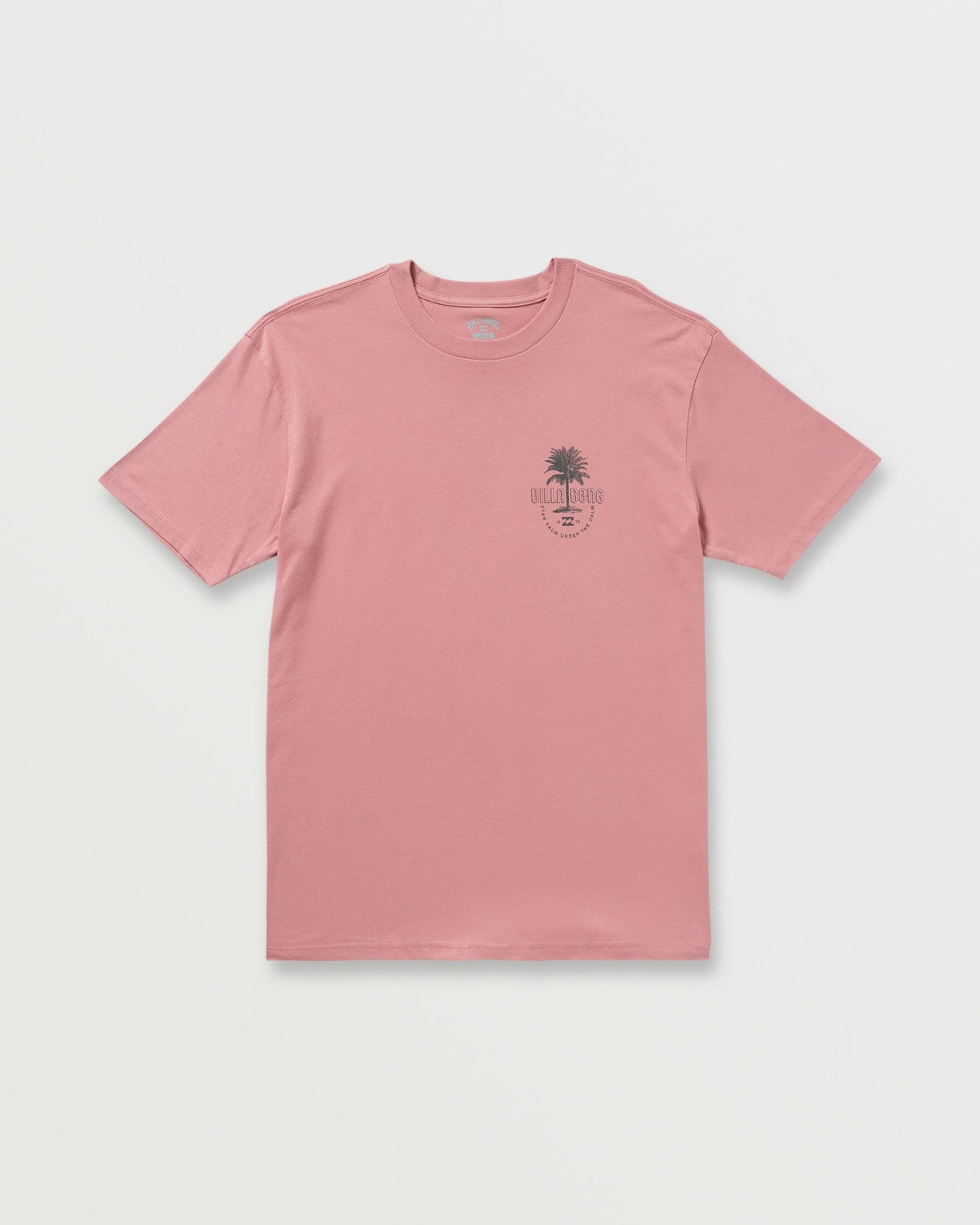 Calm Palm Premium Tee | Dusty Pink Billabong