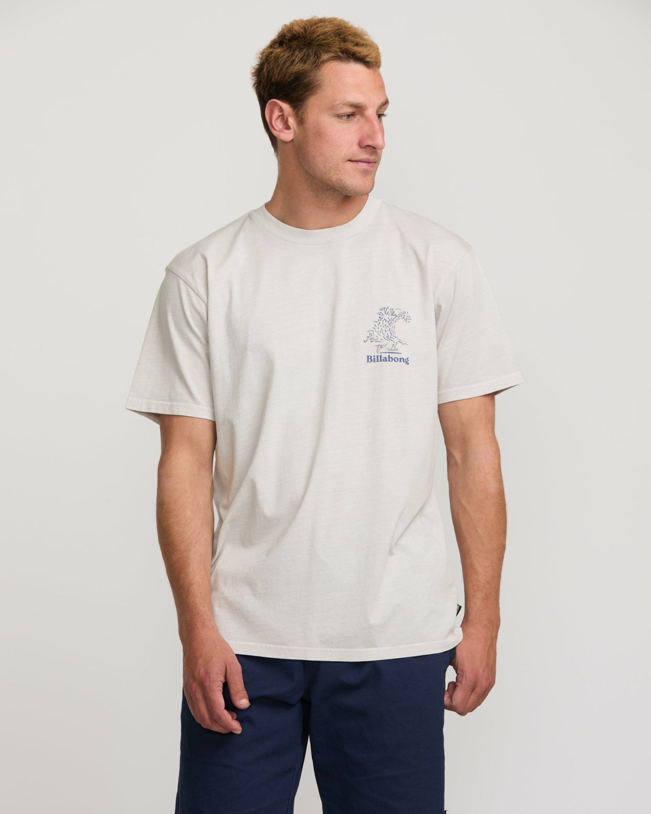 Catch One Premium Wave Wash Tee | Silver Billabong