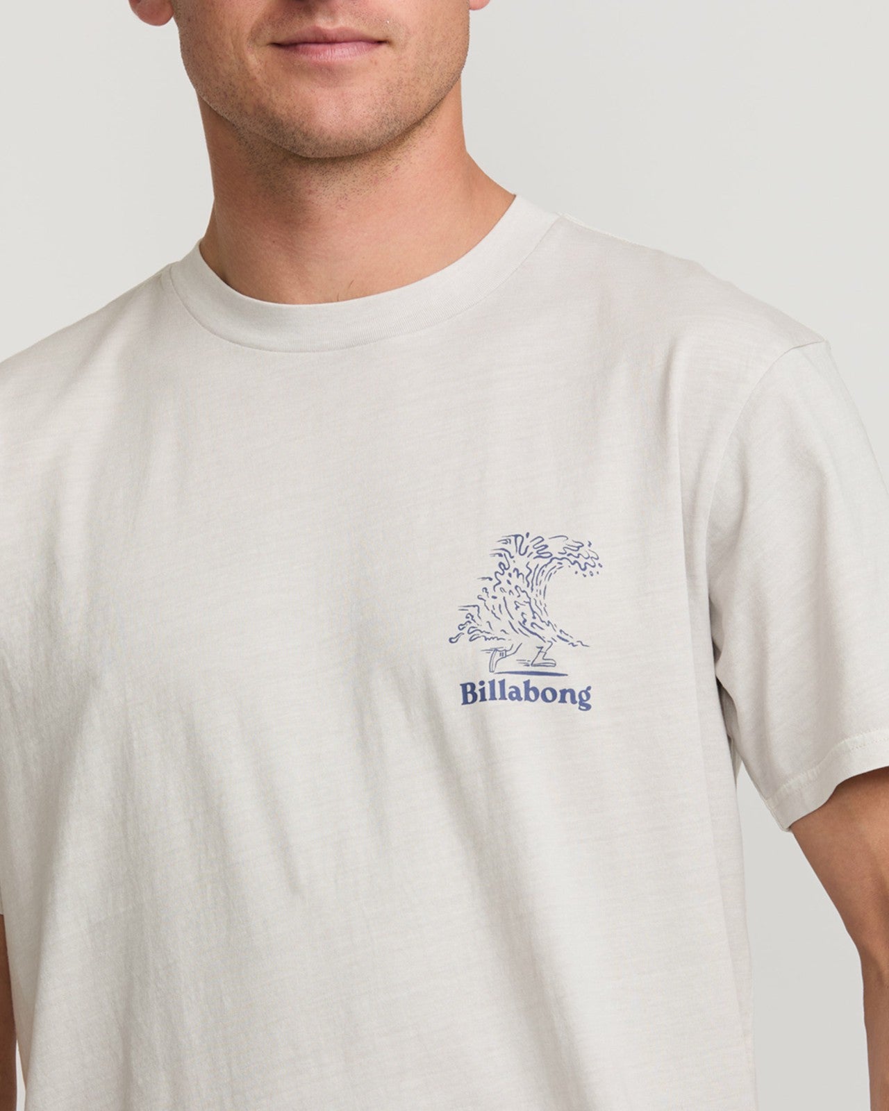 Catch One Premium Wave Wash Tee | Silver Billabong