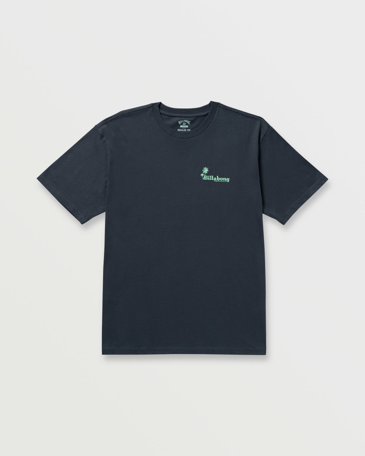 Checking In Regular Tee | Aged Indigo Billabong