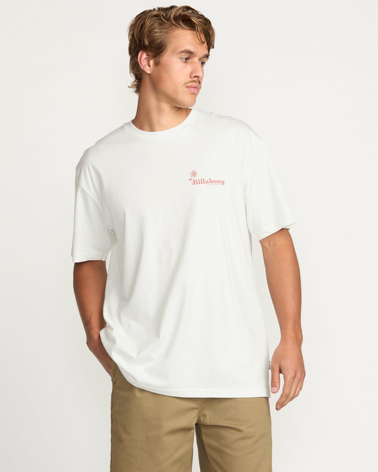 Checking In Regular Tee | Off White Billabong