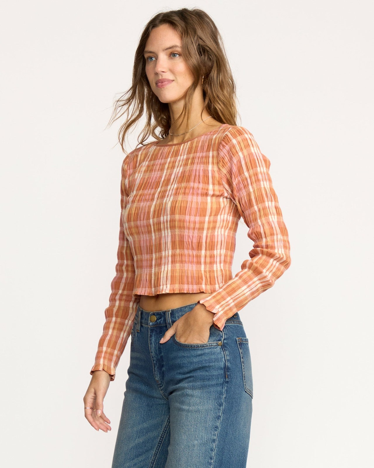 Check Me Out Long Sleeve Shirt | Sunburnt Billabong