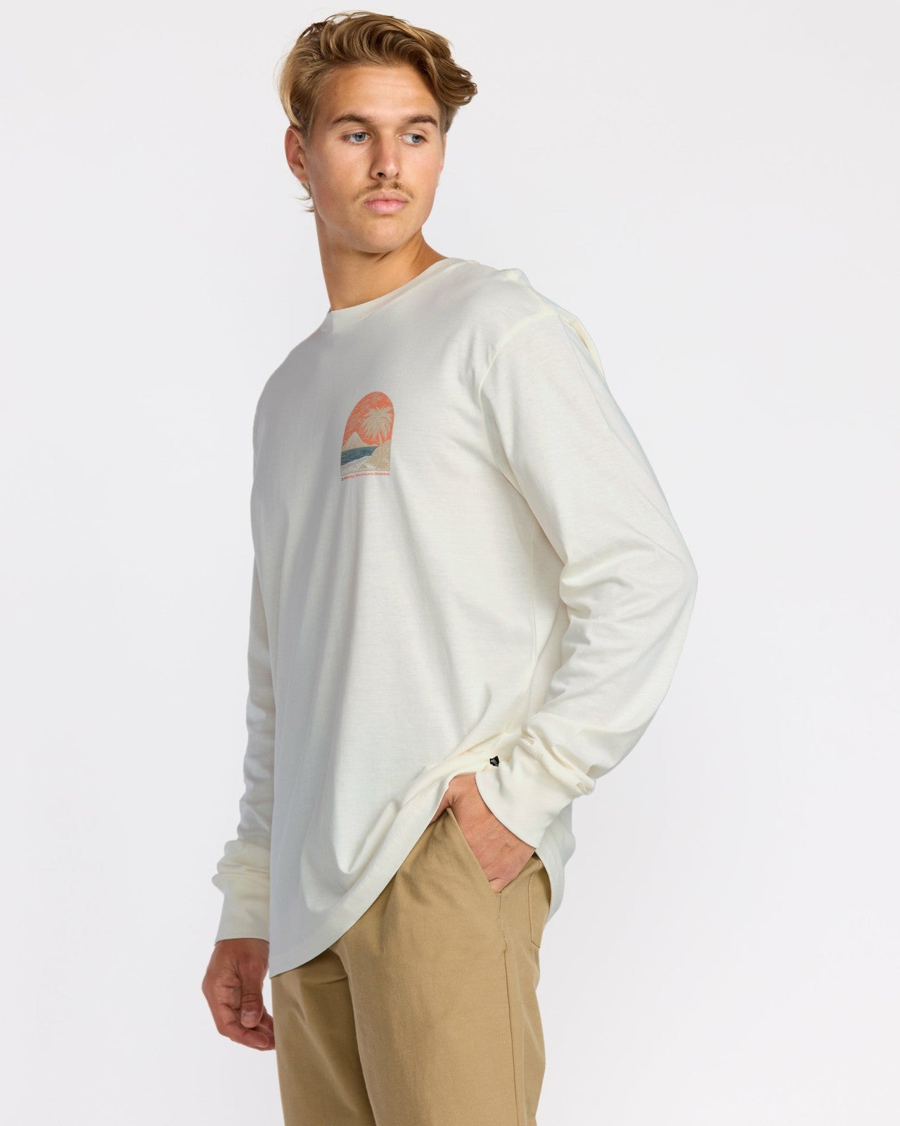 Coastal Range A/Div Long Sleeve T-Shirt | Off White Billabong