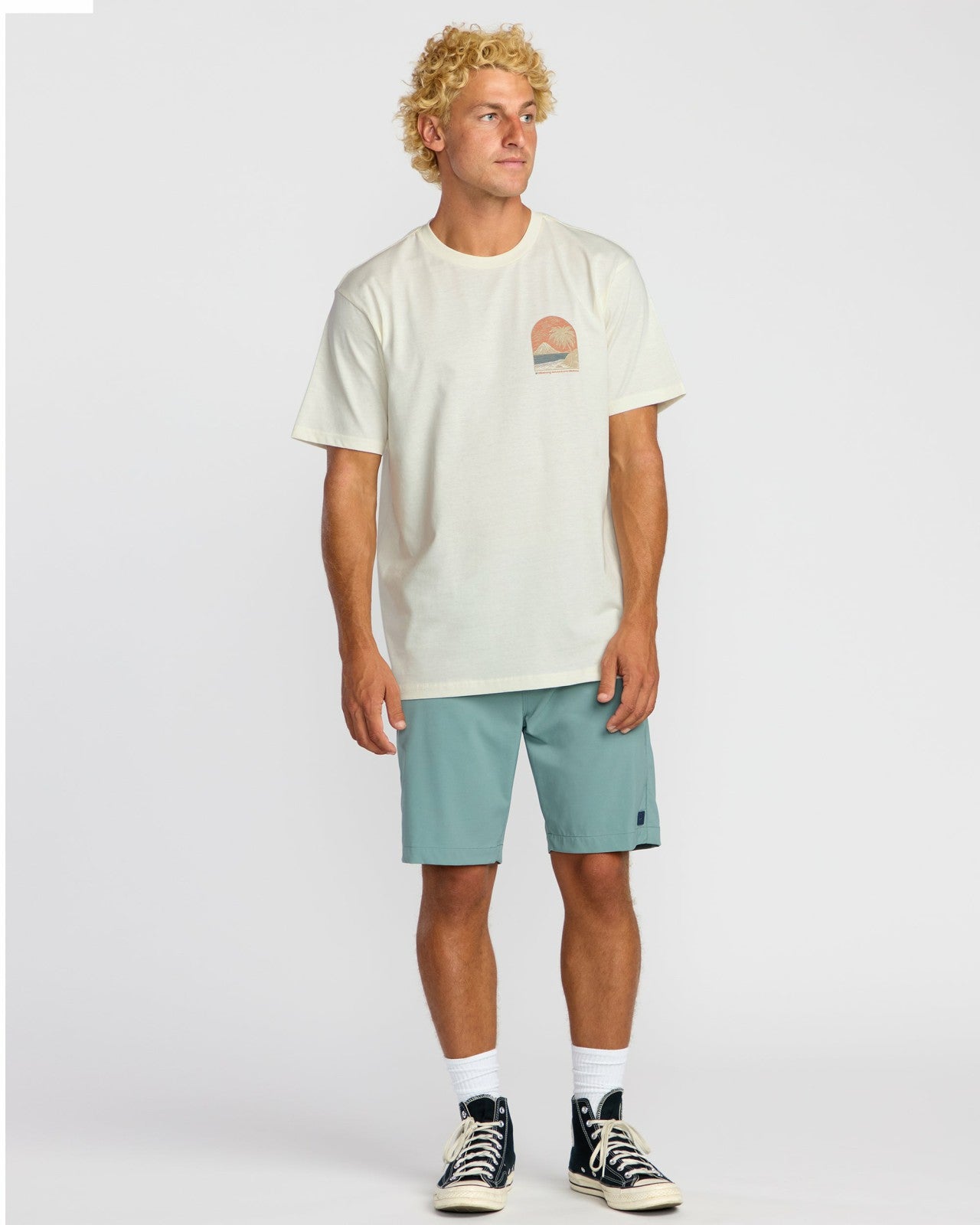 Coastal Range A/Div Short Sleeve T-Shirt | Off White Billabong