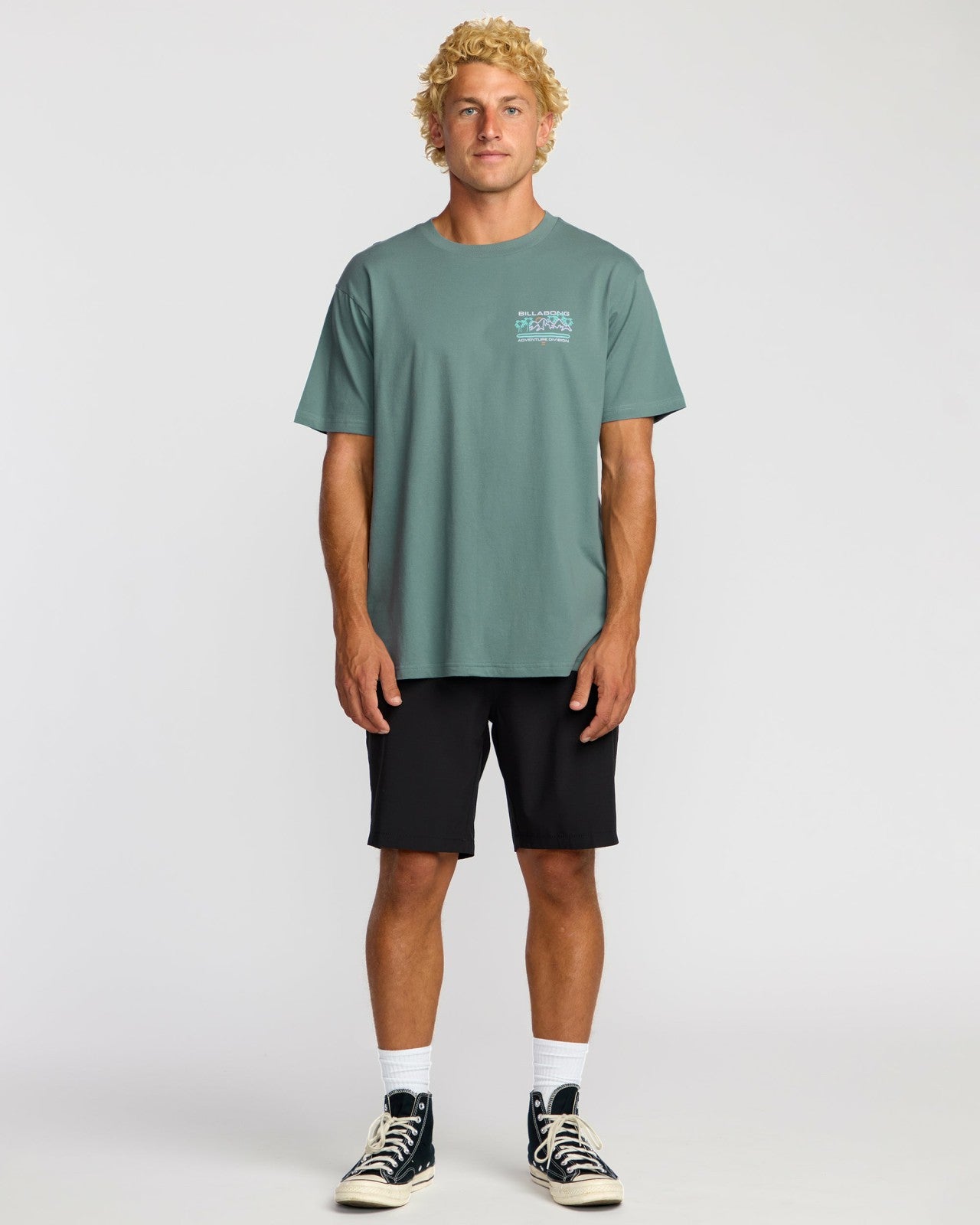 Coastal Range A/Div Short Sleeve T-Shirt | Sea Blue Billabong