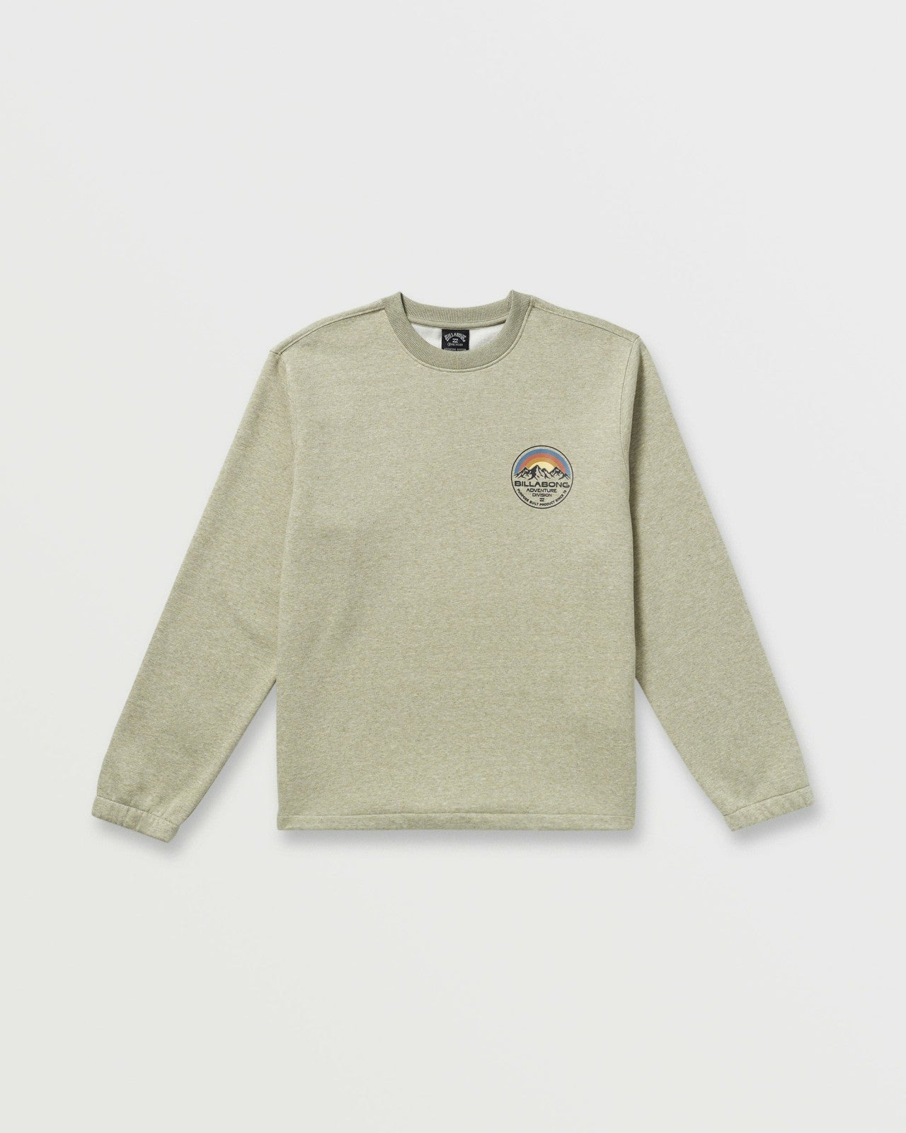 Compass Crew Sweatshirt | Sage Heather Billabong