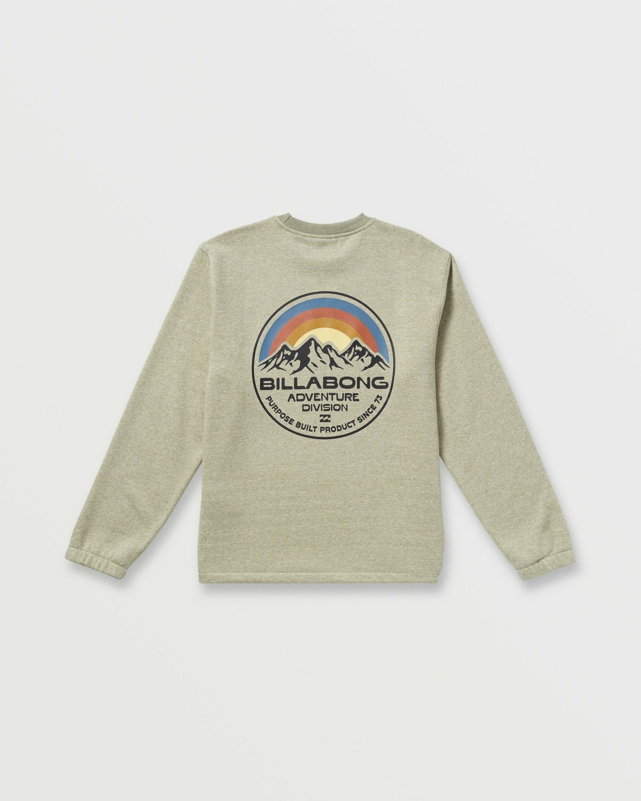 Compass Crew Sweatshirt | Sage Heather Billabong