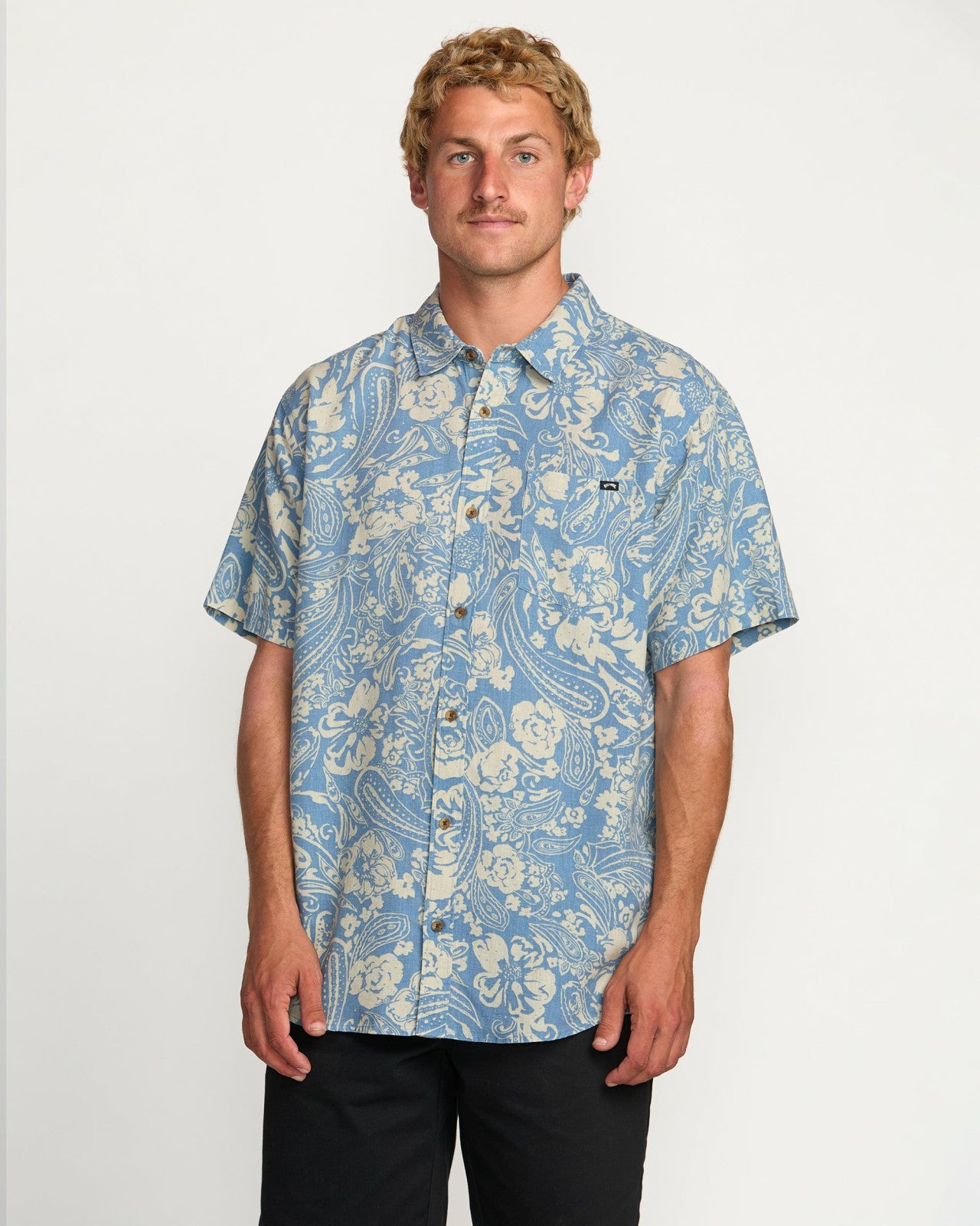 Cordoba Short Sleeve Shirt | Carolina Blue Billabong