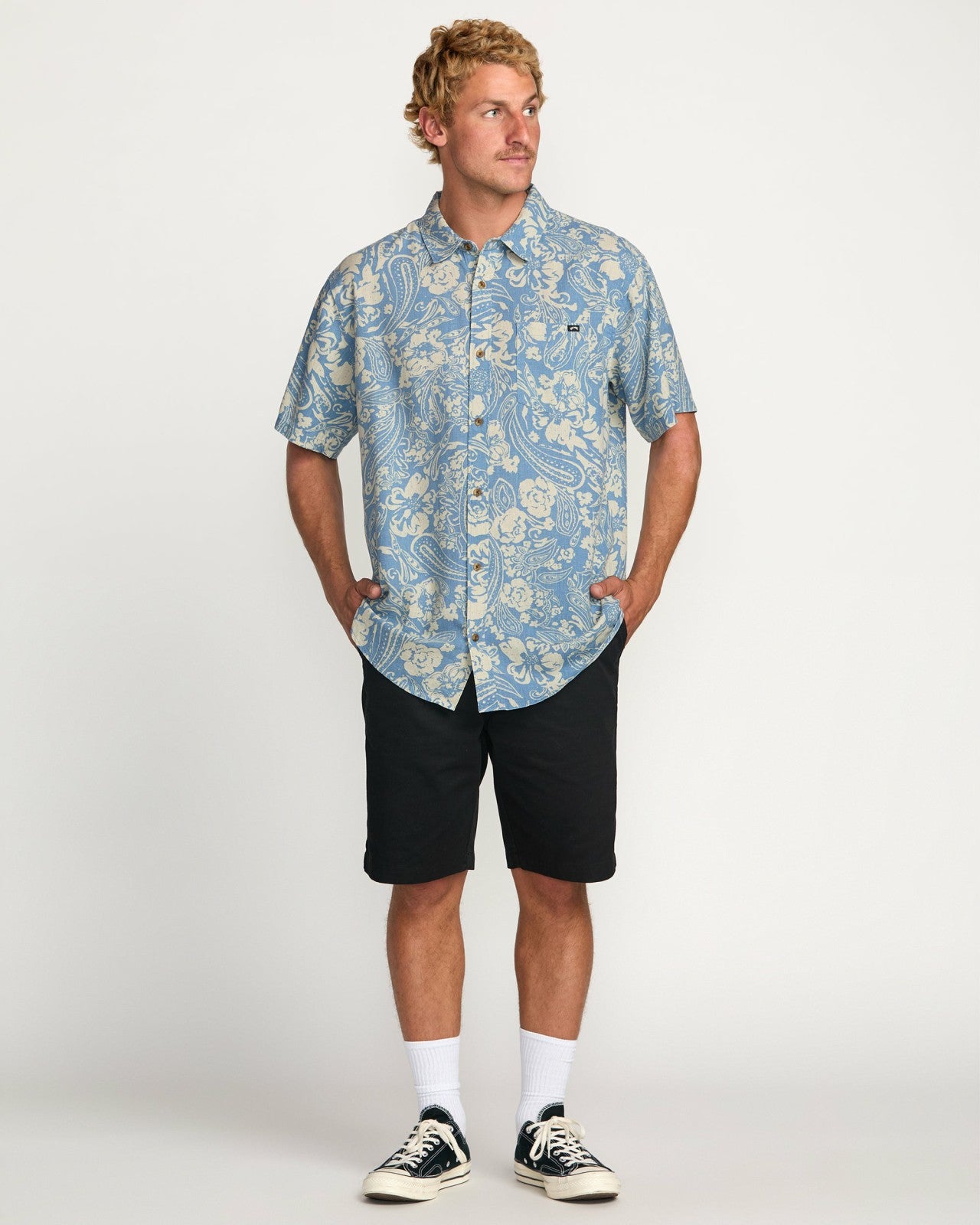 Cordoba Short Sleeve Shirt | Carolina Blue Billabong