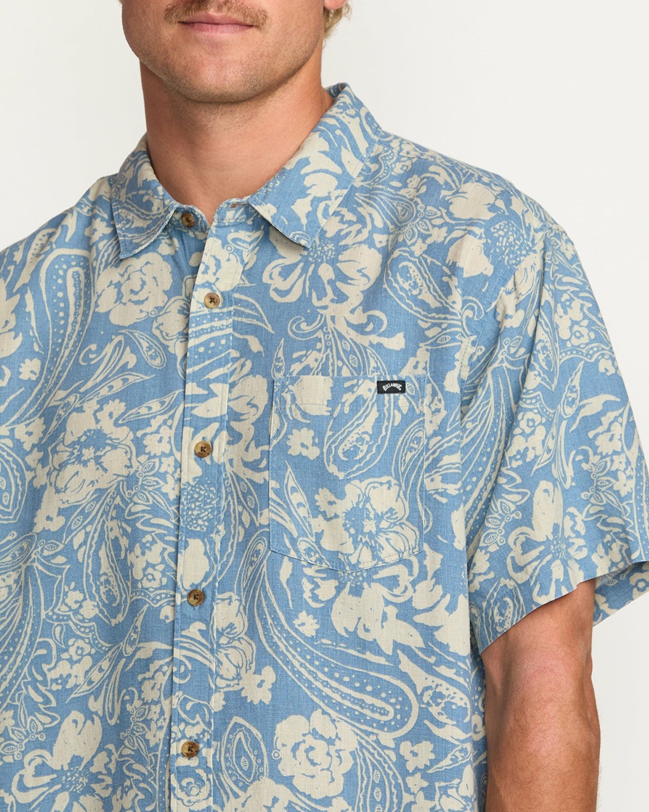 Cordoba Short Sleeve Shirt | Carolina Blue Billabong