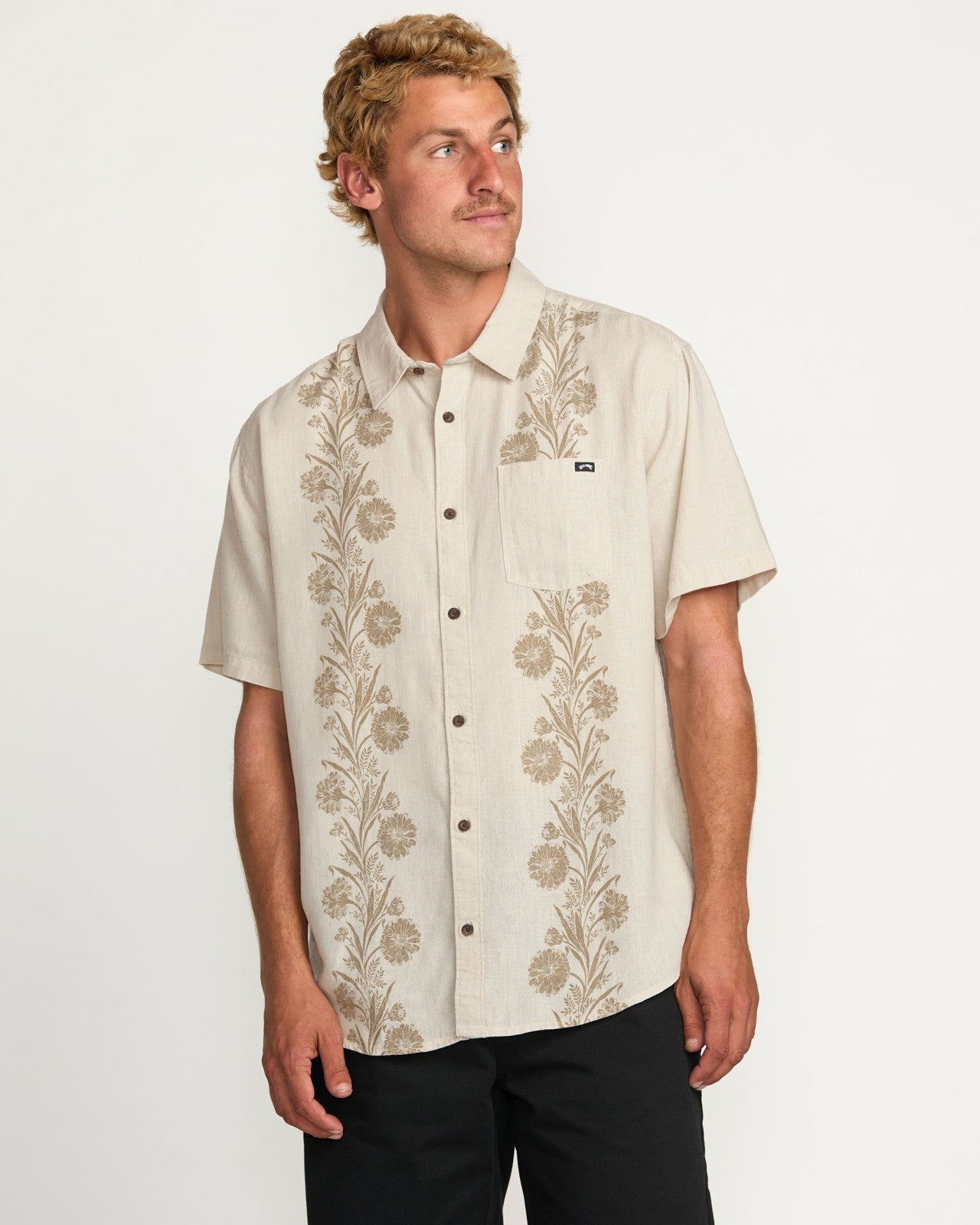 Cordoba Short Sleeve Shirt | Stone Billabong
