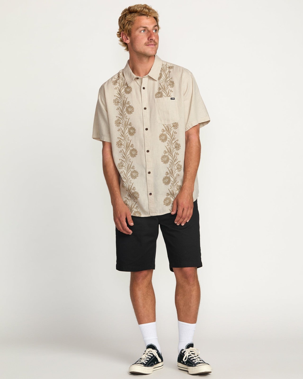 Cordoba Short Sleeve Shirt | Stone Billabong