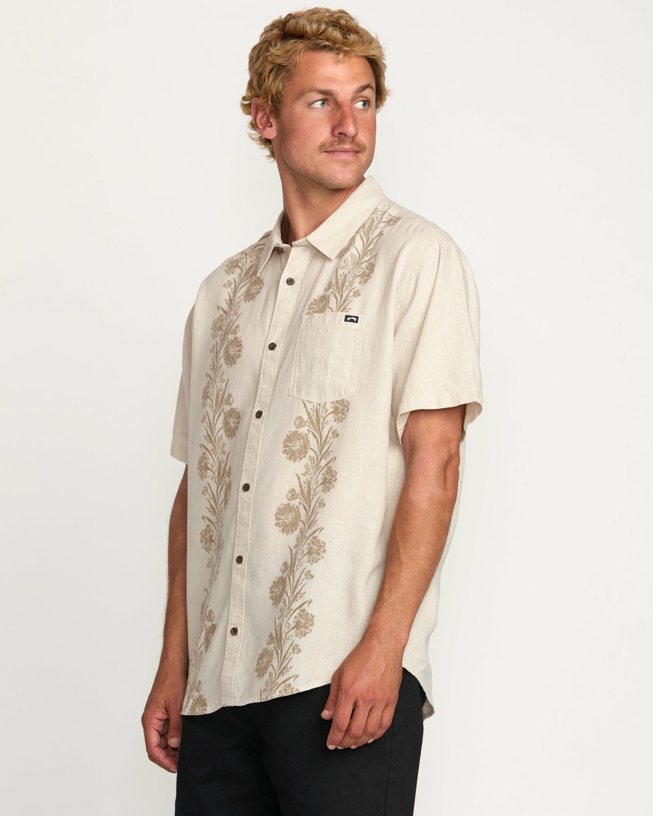 Cordoba Short Sleeve Shirt | Stone Billabong