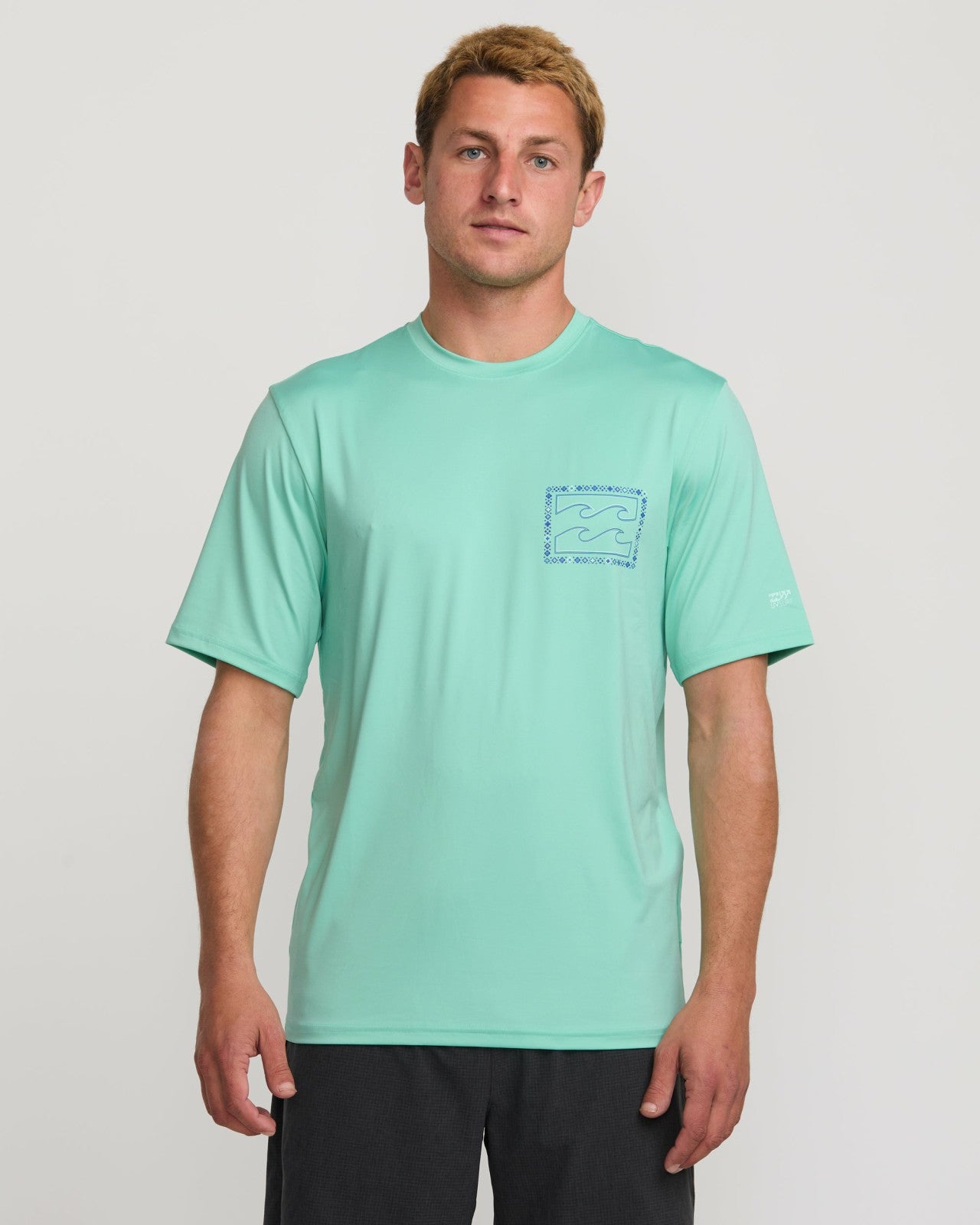 Crayon Wave Loose Fit Short Sleeve Surf Tee | Bermuda Billabong