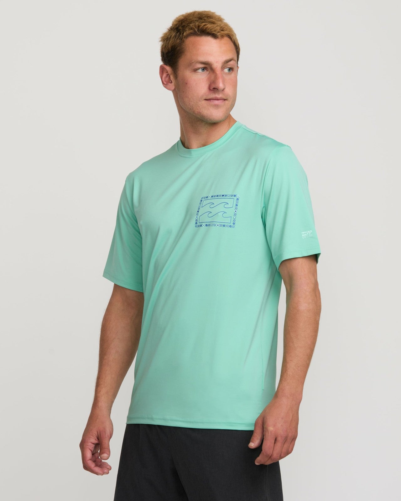 Crayon Wave Loose Fit Short Sleeve Surf Tee | Bermuda Billabong