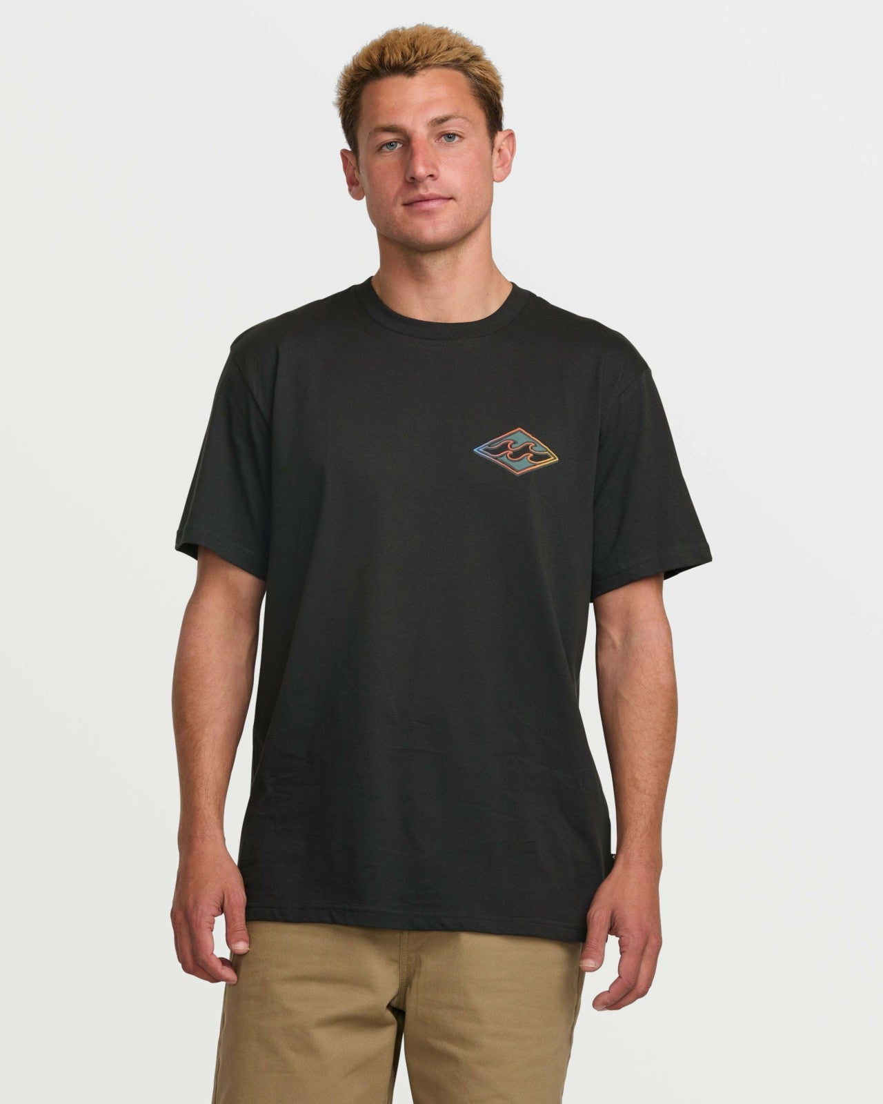 Crayon Wave Premium Tee | Dark Navy Billabong