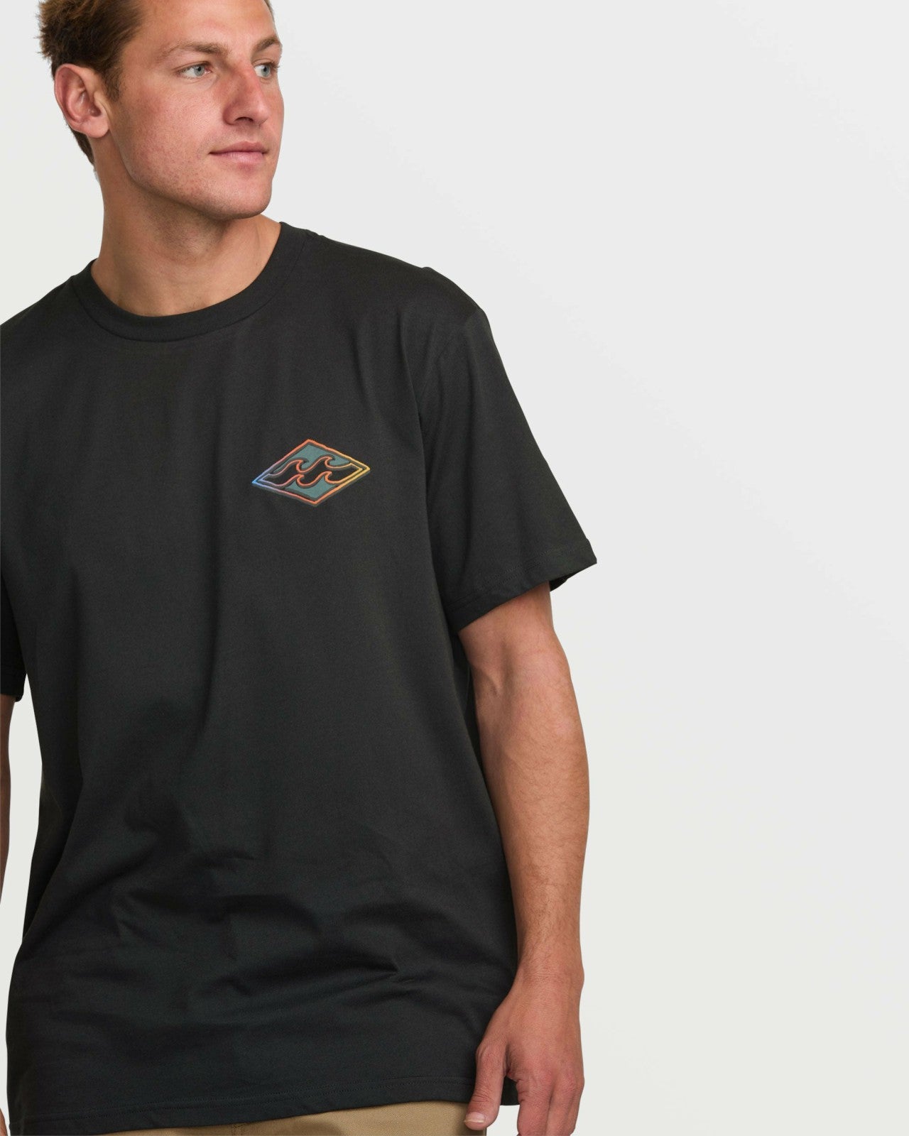 Crayon Wave Premium Tee | Dark Navy Billabong