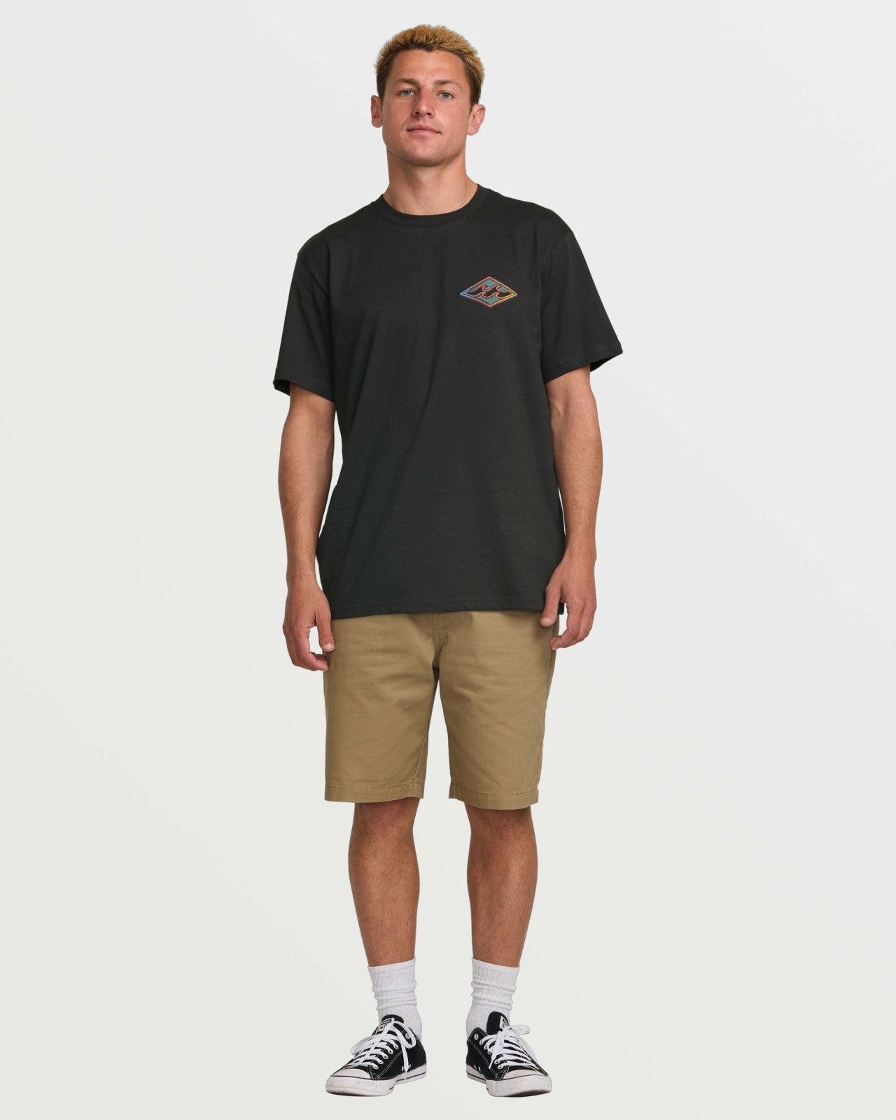 Crayon Wave Premium Tee | Dark Navy Billabong