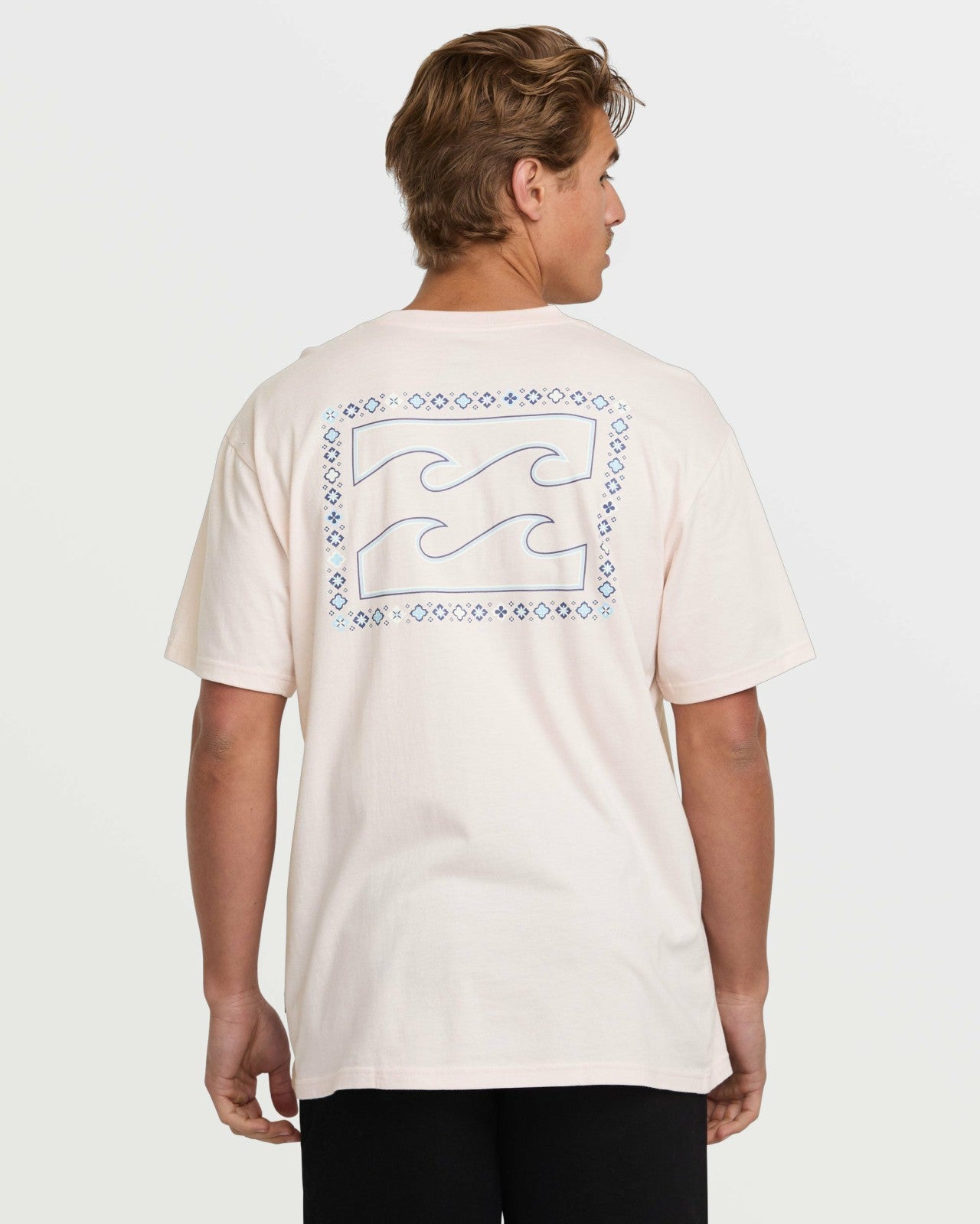 Crayon Wave Premium Tee | Light Pink Billabong