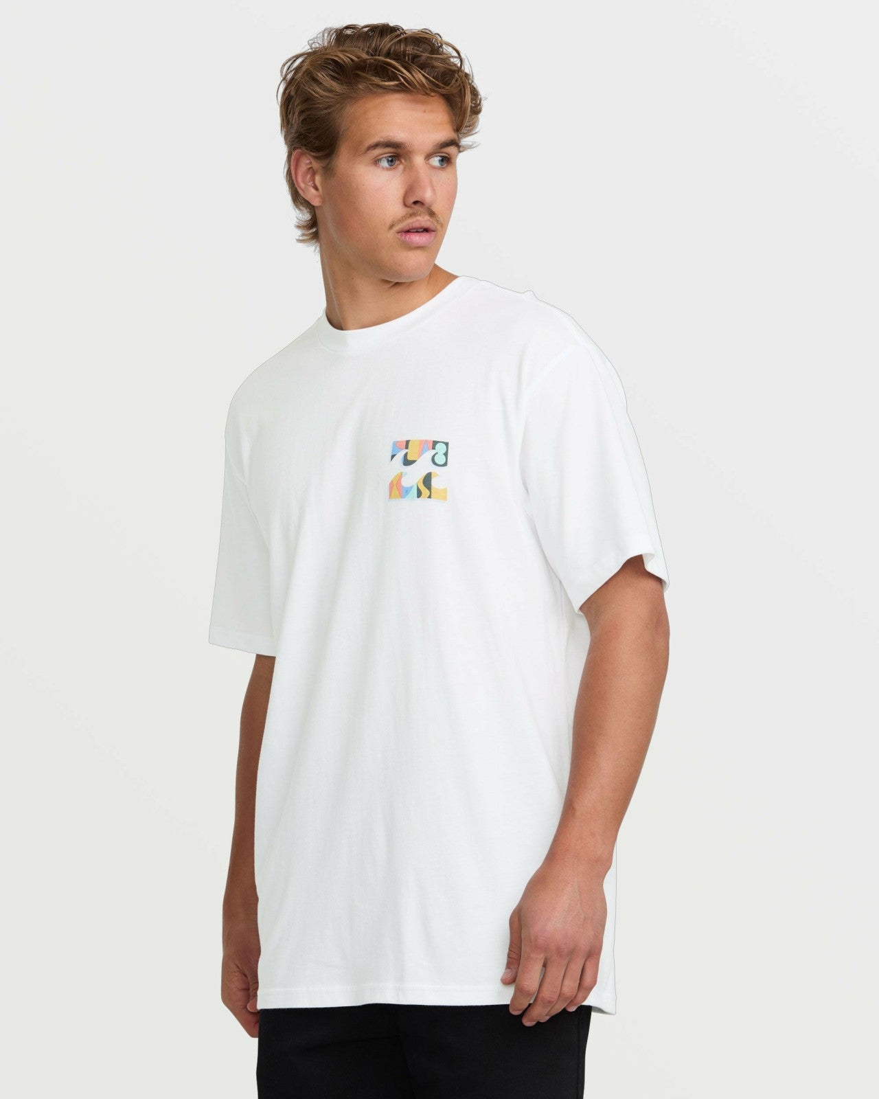 Crayon Wave Premium Tee | White Billabong